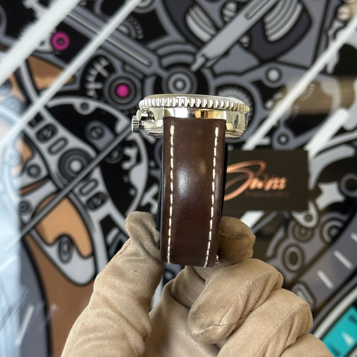 Breitling Montbrillant Moonphase 1461 ref. A19030