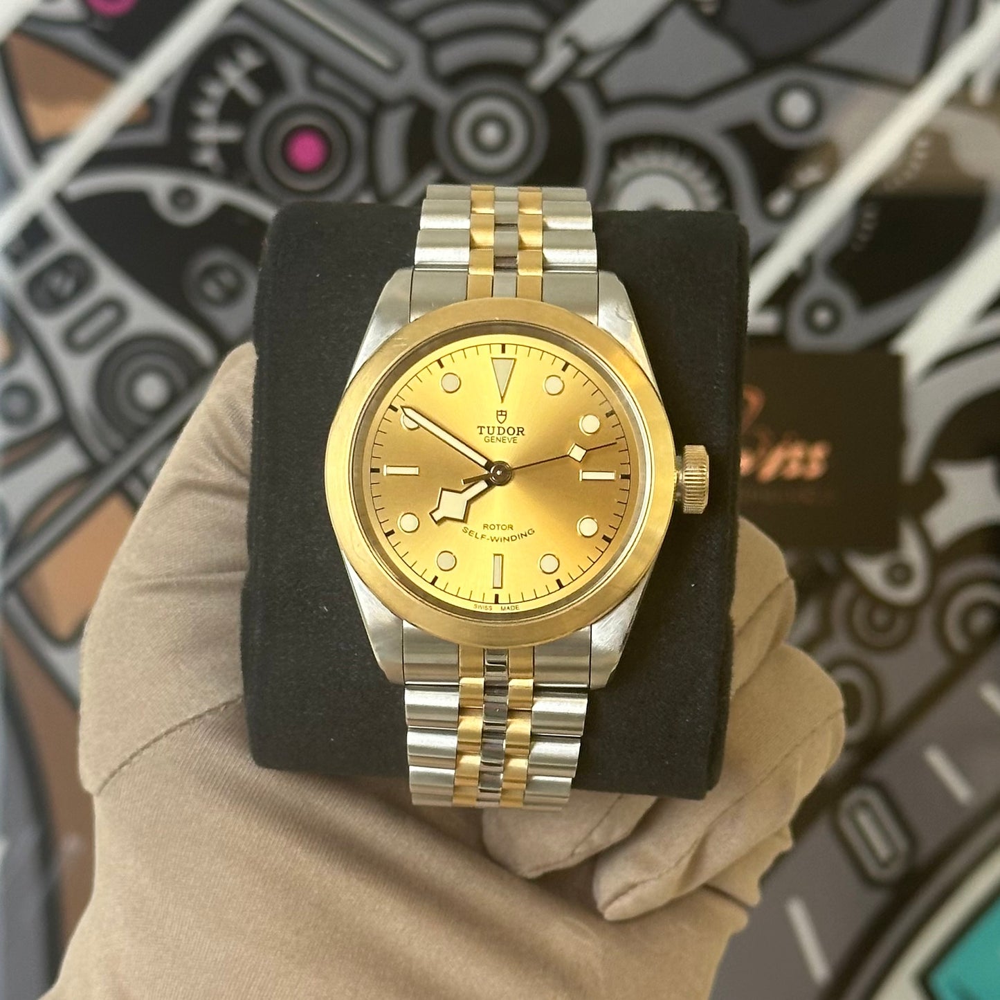 Tudor Black Bay 41 Two Tone Jubilee 79543