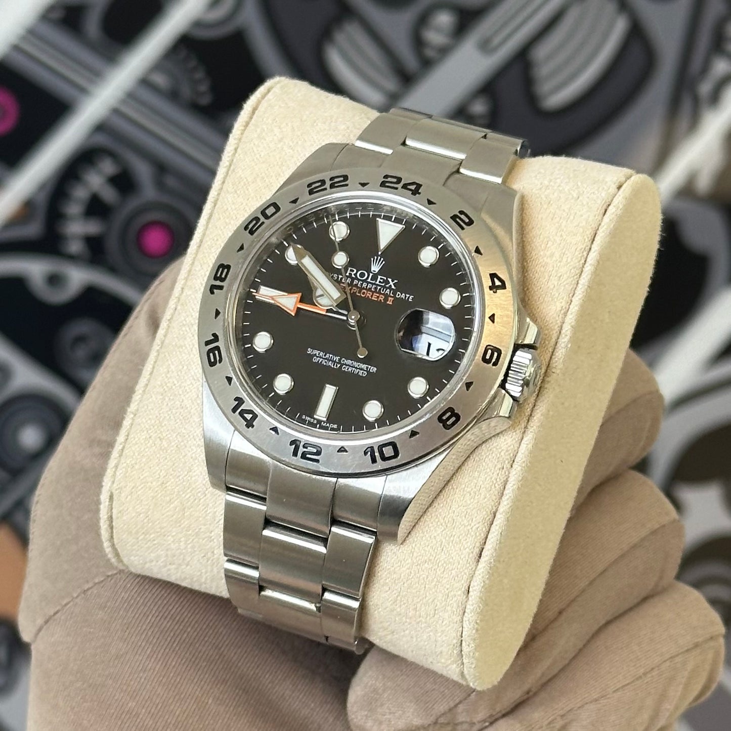 Rolex Explorer Black Dial 216570