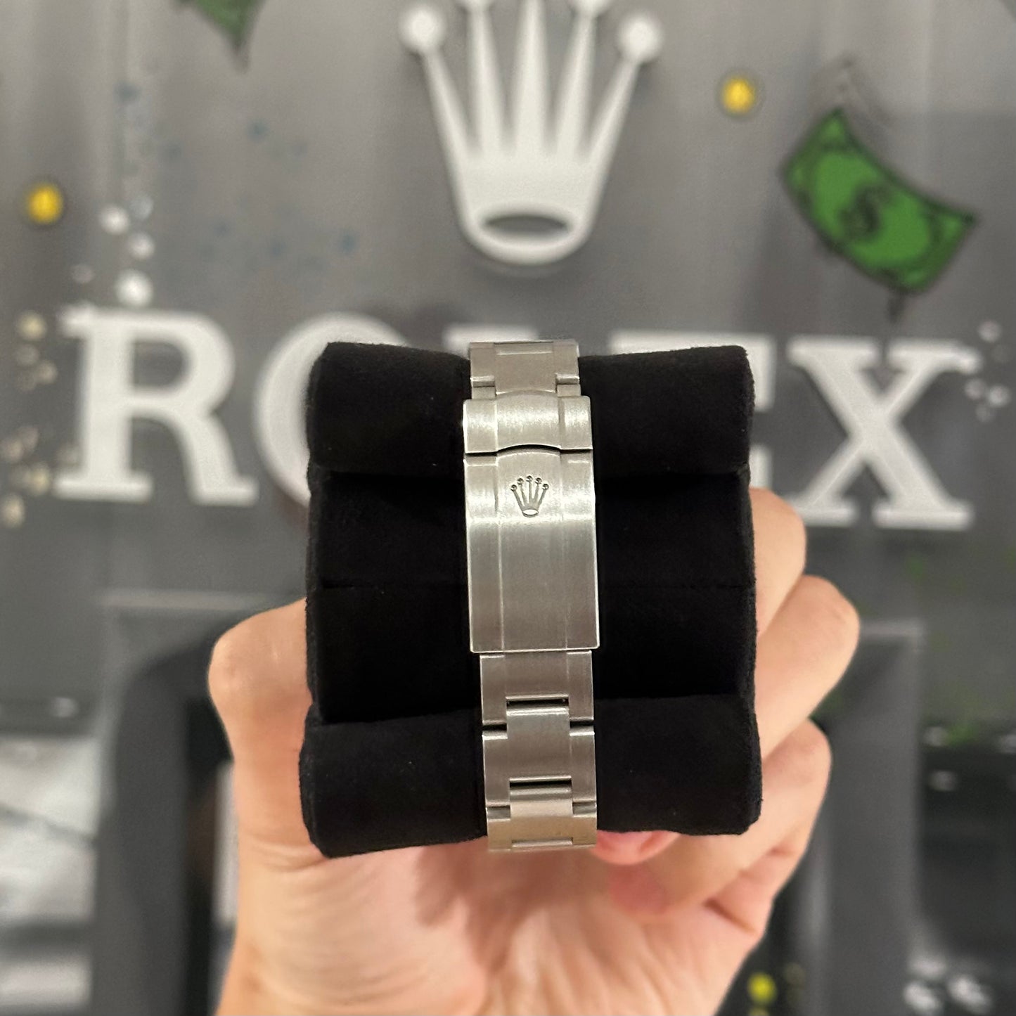 Rolex OP34 Black 124200