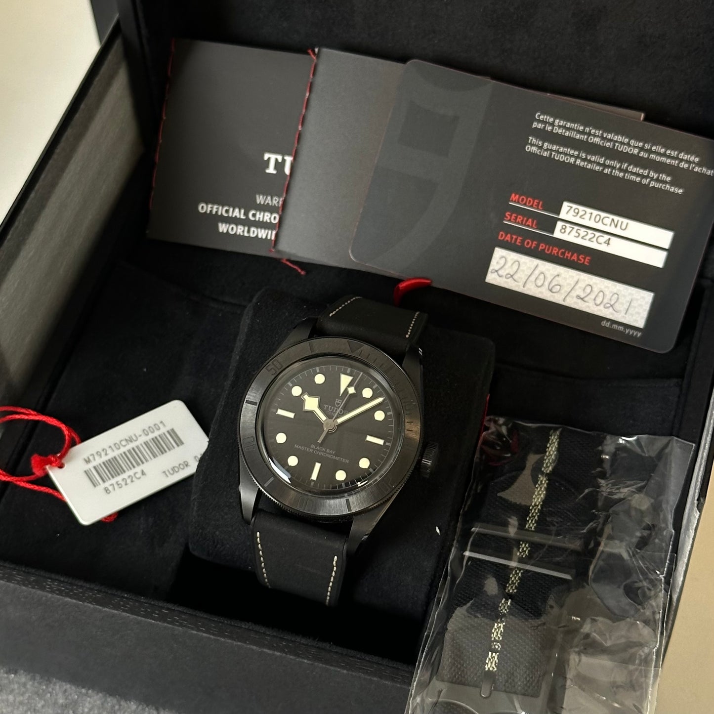 Tudor Black Bay Ceramic 79210CNU