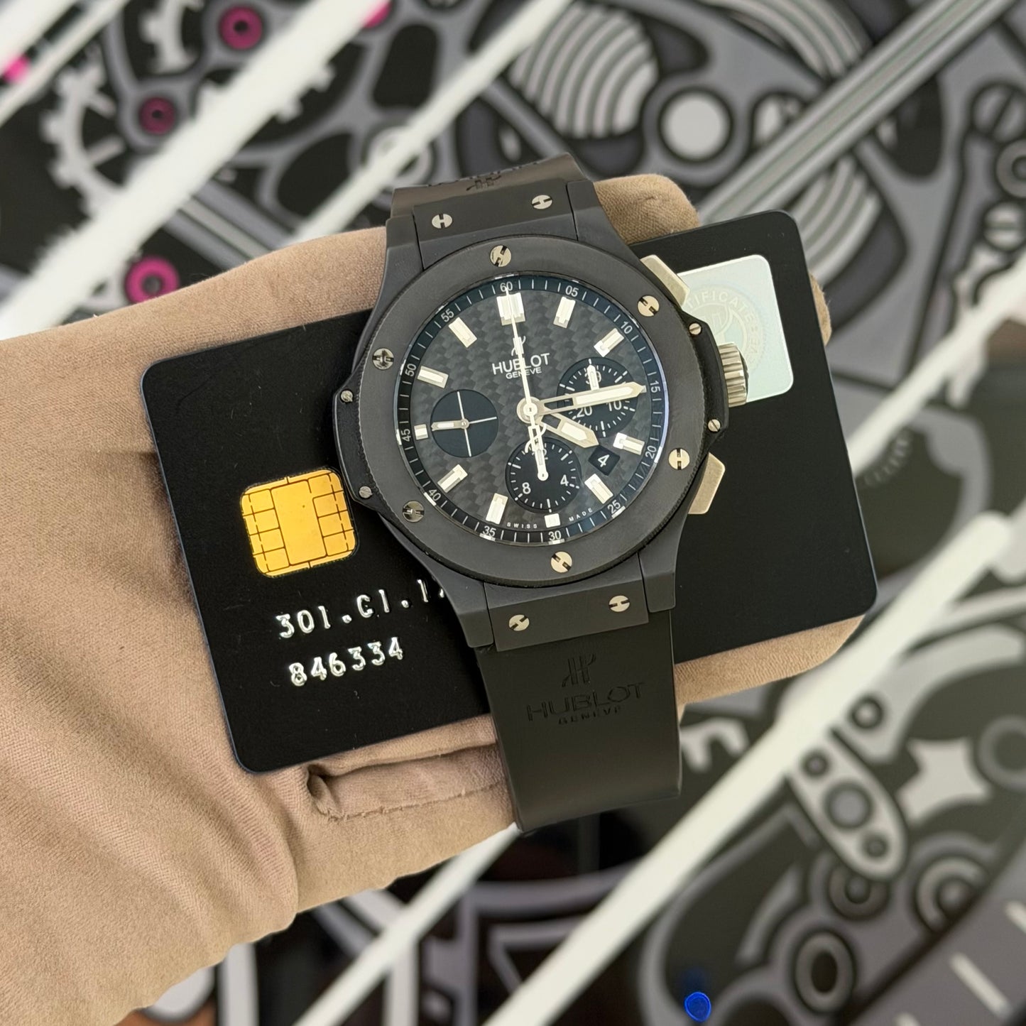 Hublot Big Bang Black Ceramic 301.CI.1770.GR