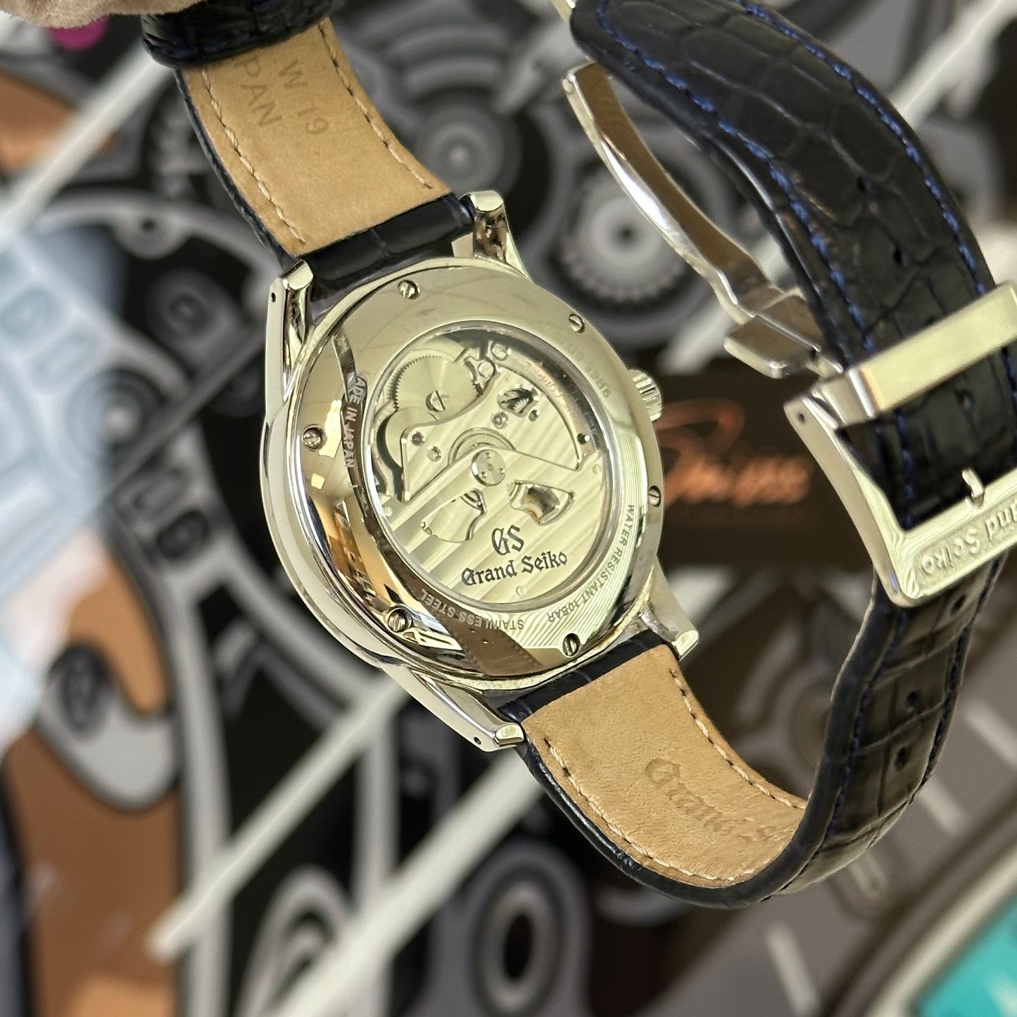 Grand Seiko Spring Drive Skyflake SBGA407