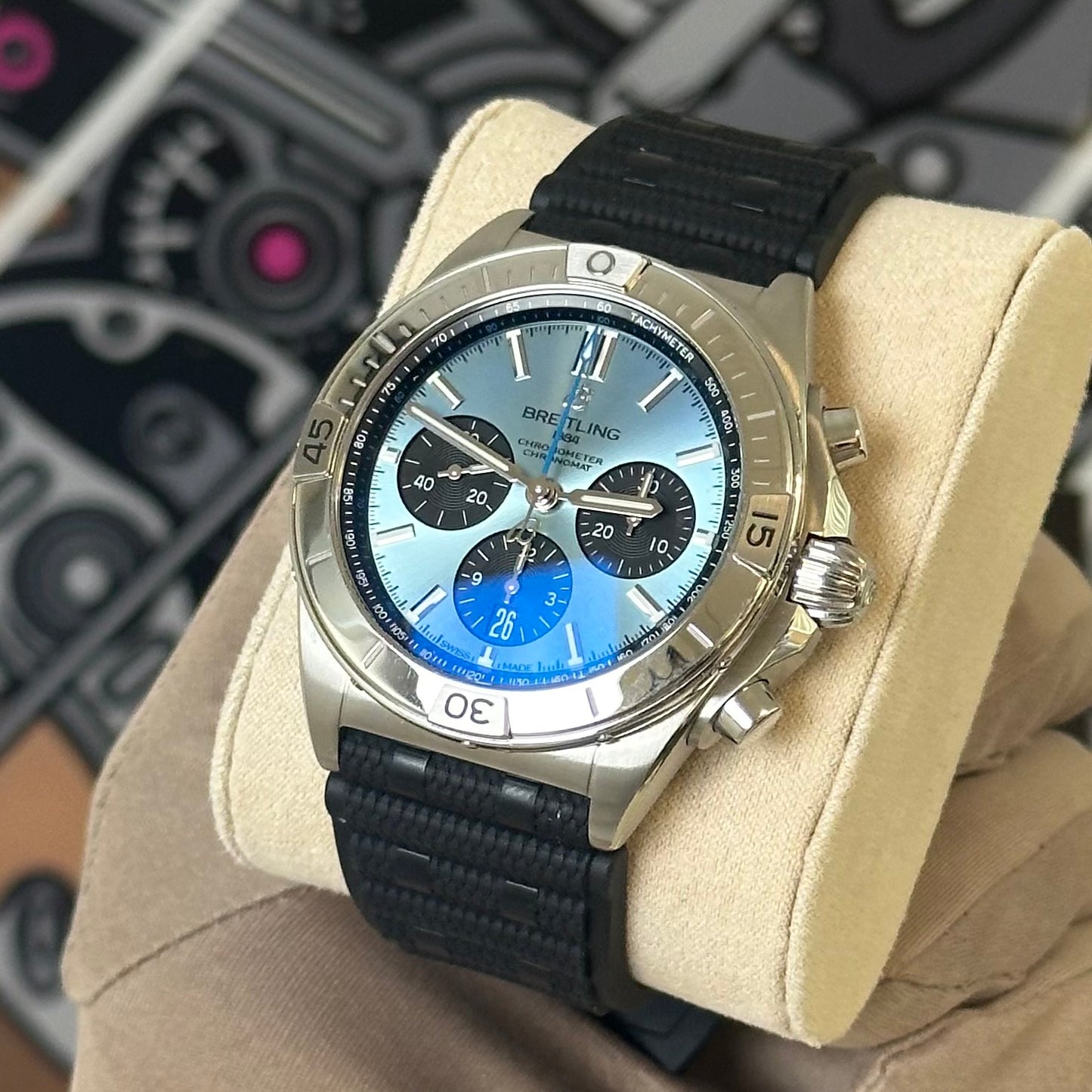 Breitling Chronomat Ice Blue PB0134