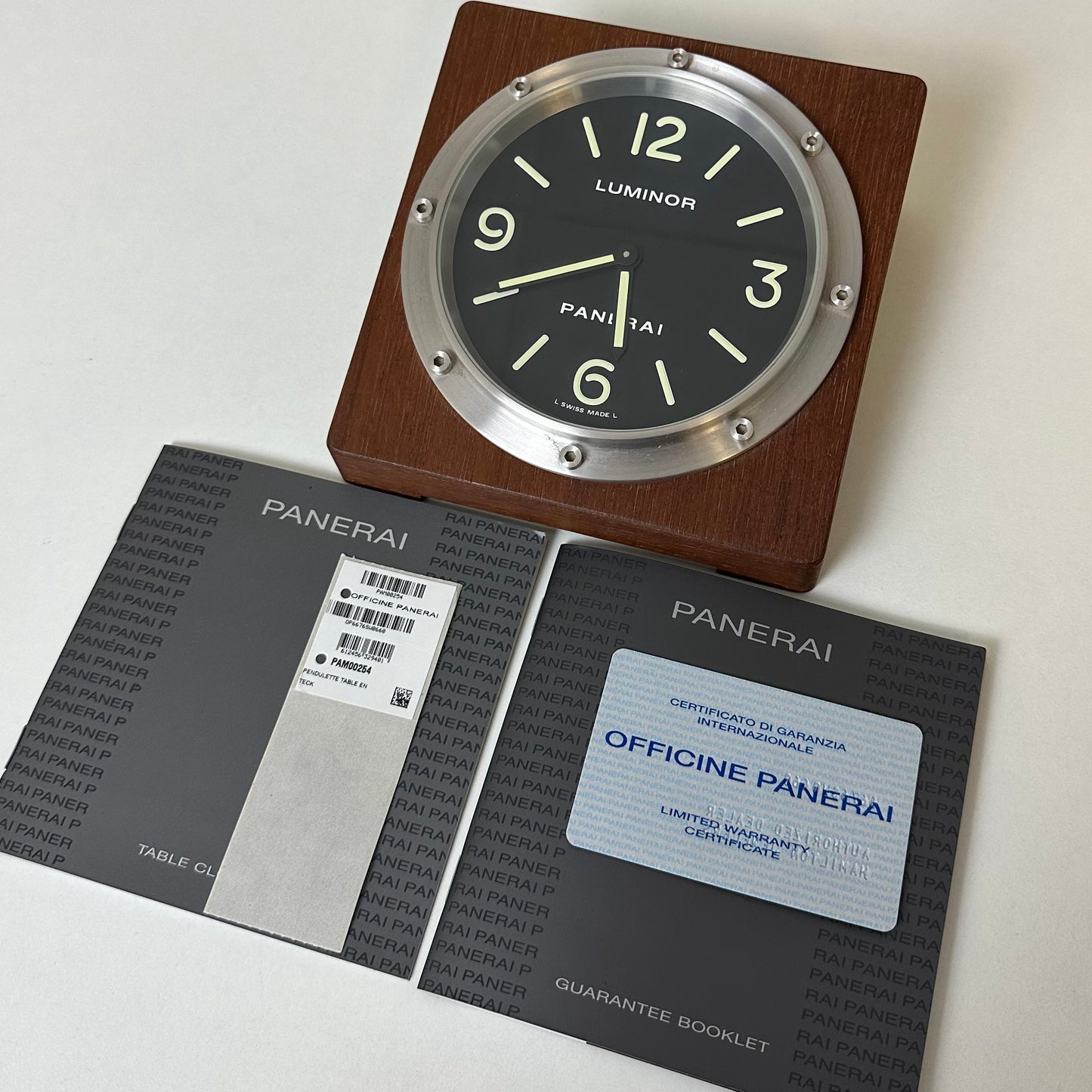 Panerai Vintage Table Clock PAM00254