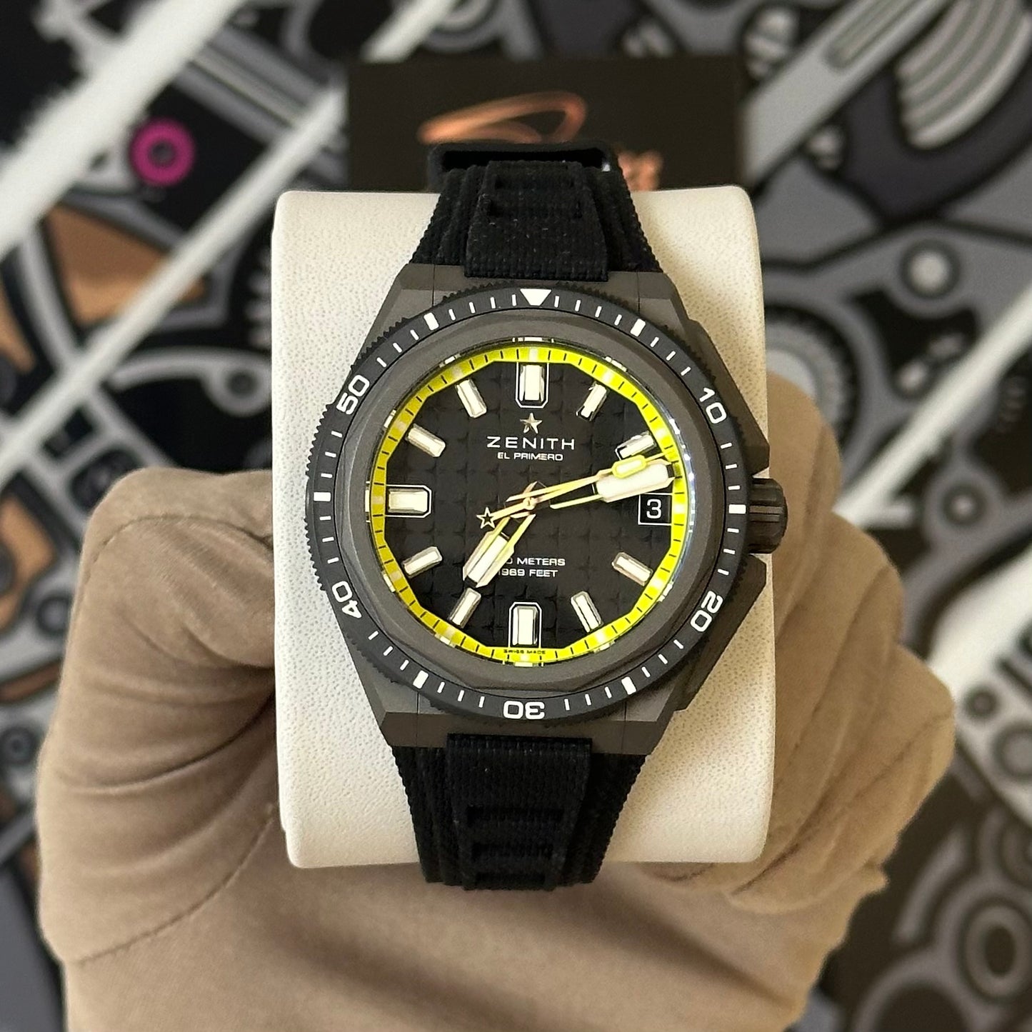 NEW Zenith Defy Extreme Diver 97.9600.3620/21.I300