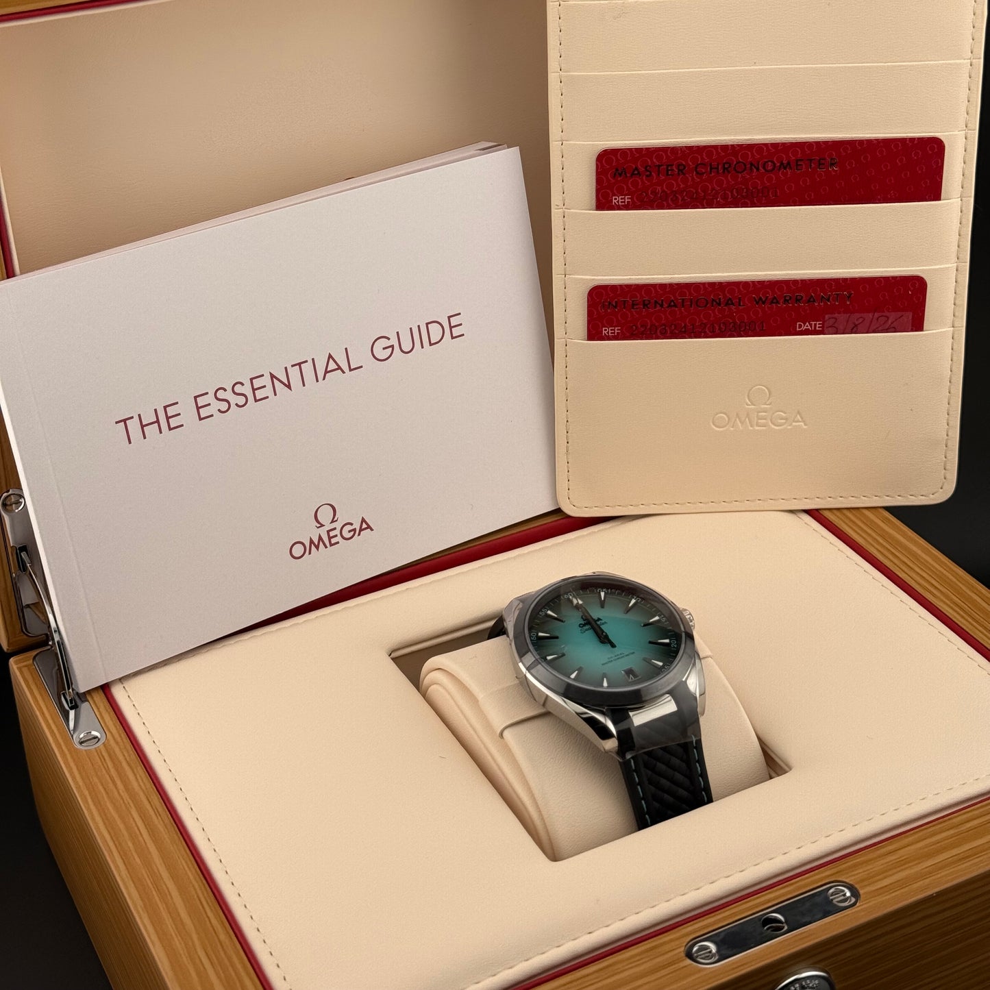 NEW Omega Seamaster Aqua Terra Turquoise 41mm 220.32.41.21.03.001