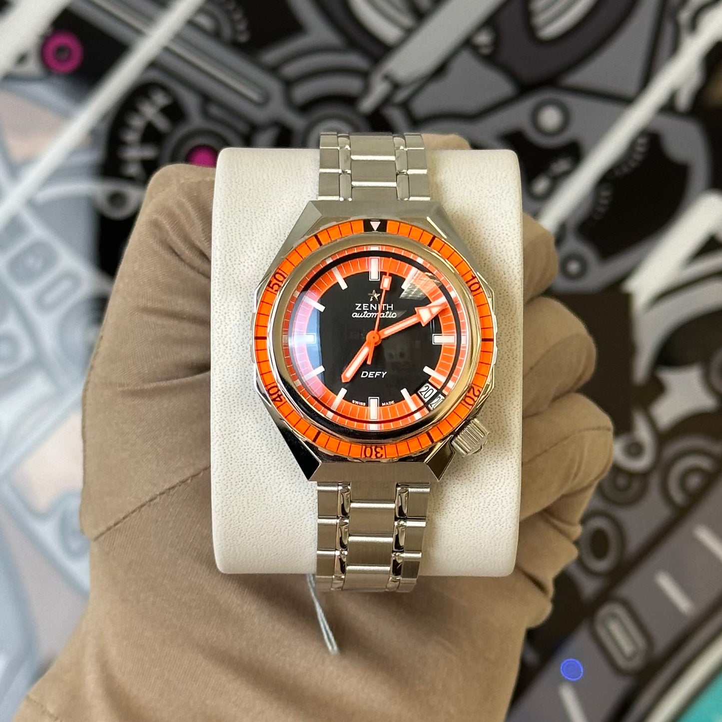 NEW Zenith Defy Revival 03.A3648.670/21.M3648