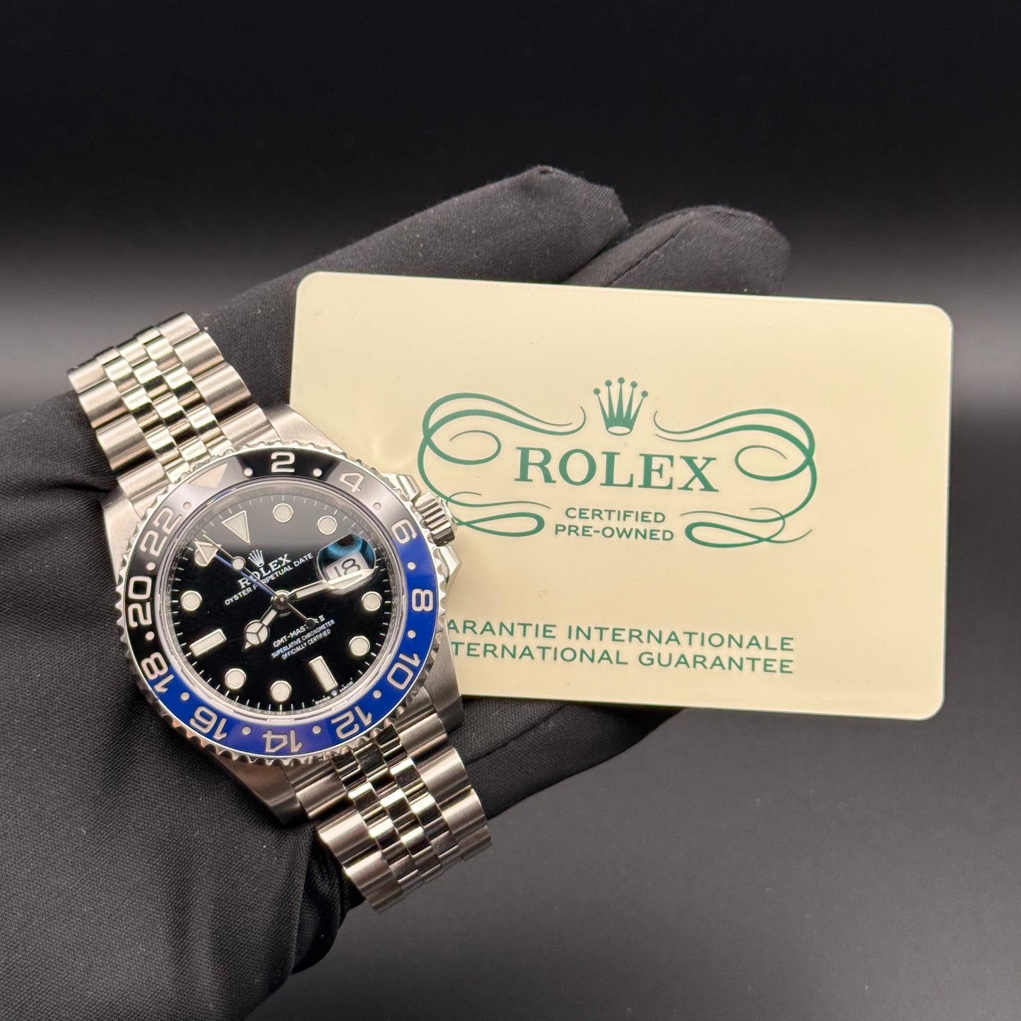 Rolex GMT Master II Batgirl 126710BLNR