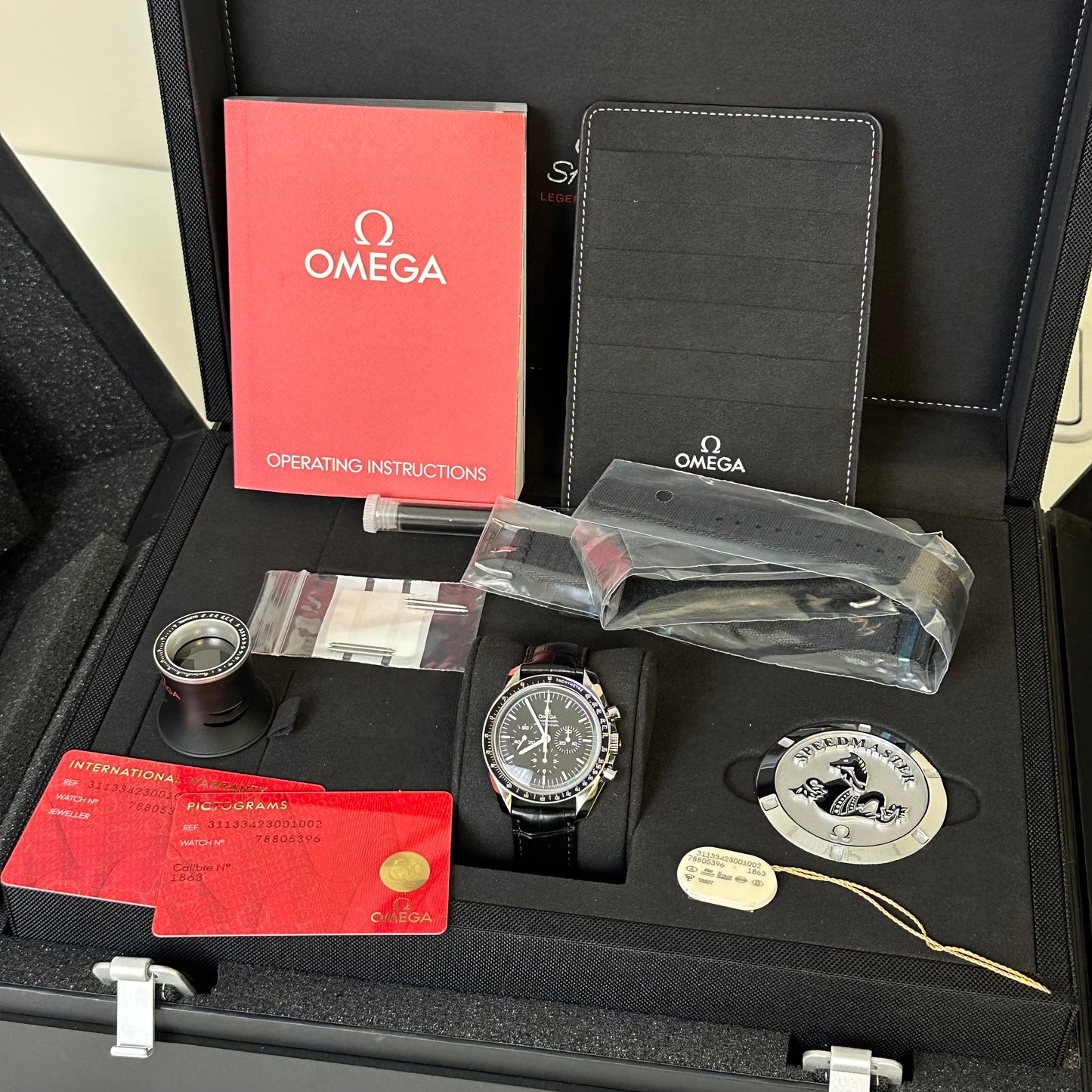 Omega Speedmaster Moonwatch Sapphire Sandwich 311.33.42.30.01.002