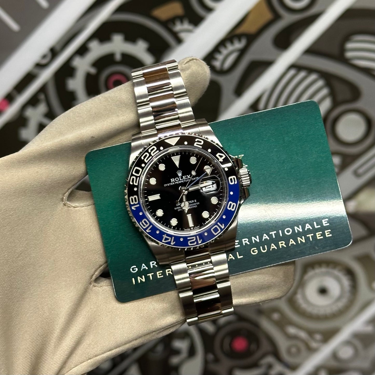 Rolex GMT Batman 126710BLNR 2024
