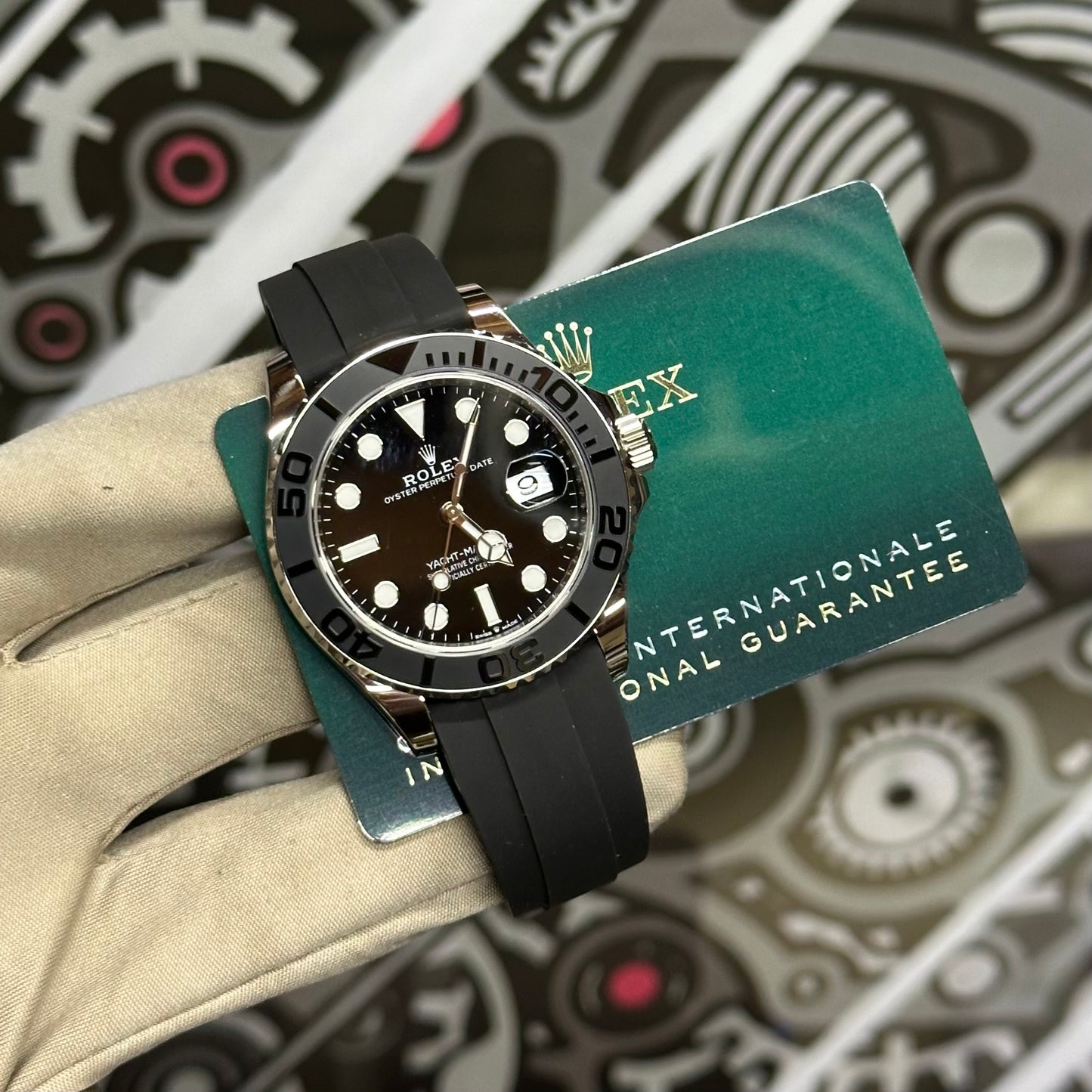 Rolex Yacht-Master White Gold Oysterflex 226659