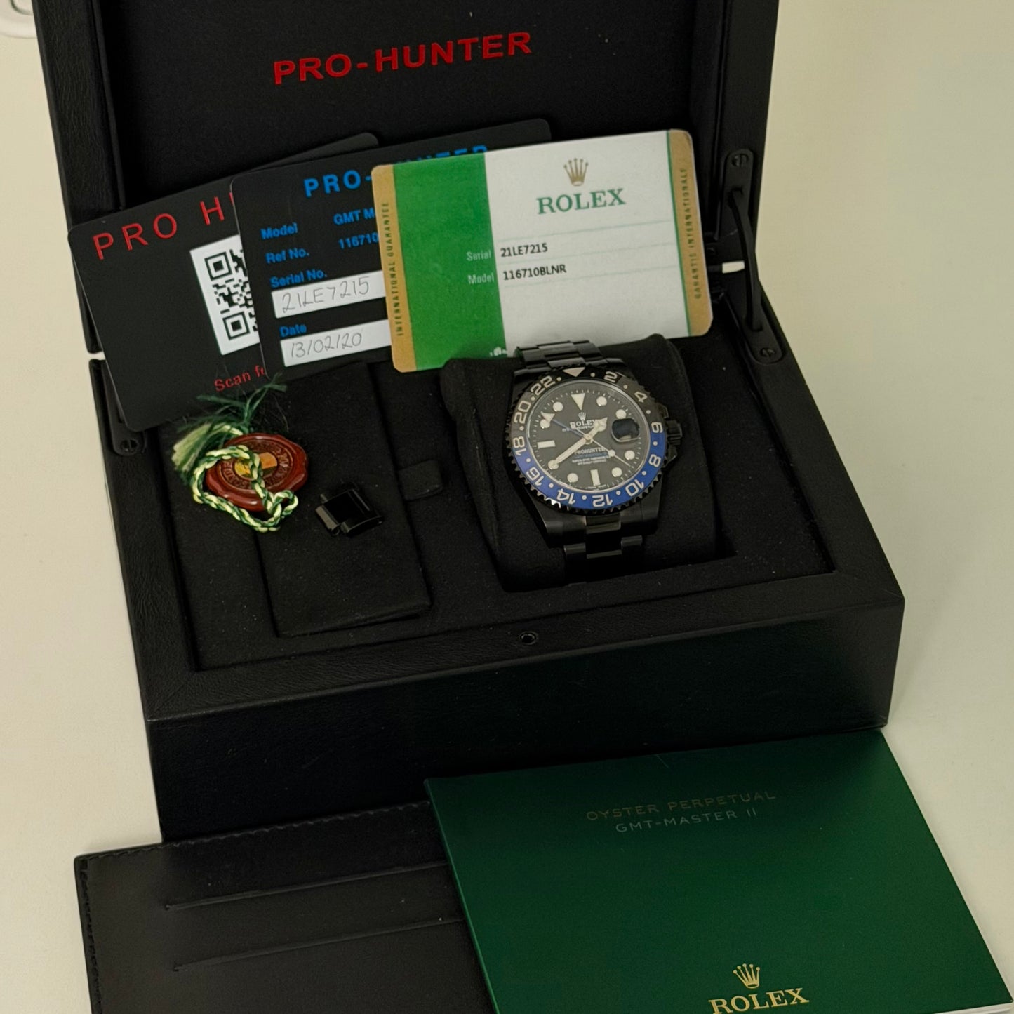 Rolex Batman Pro Hunter Edition 116710BLNR
