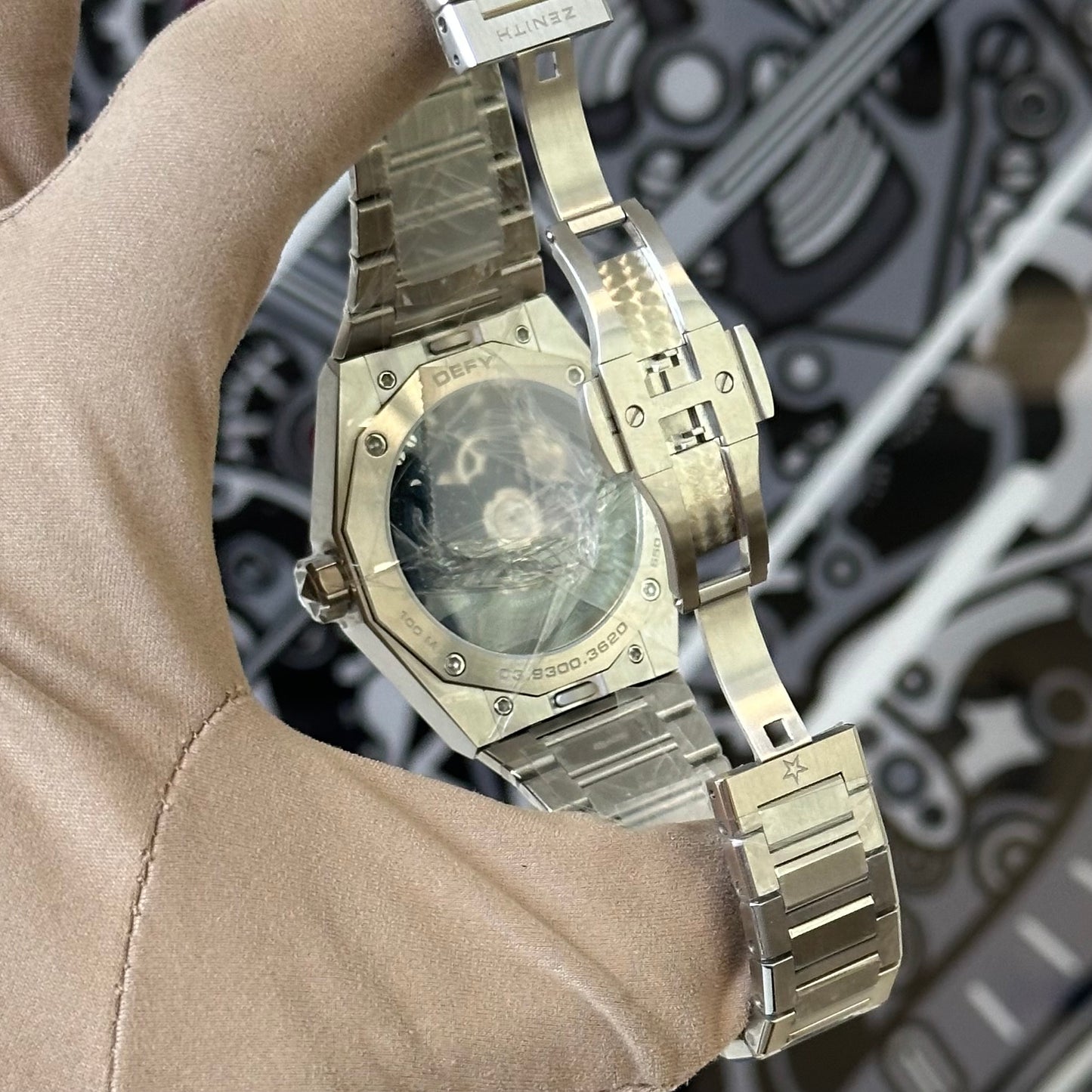 NEW Zenith Defy Skyline Skeleton 03.9300.3620/79.I001