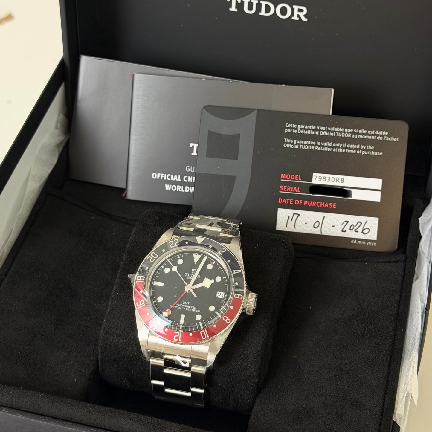 NEW Tudor Black Bay Pepsi Black 79830RB (2026)