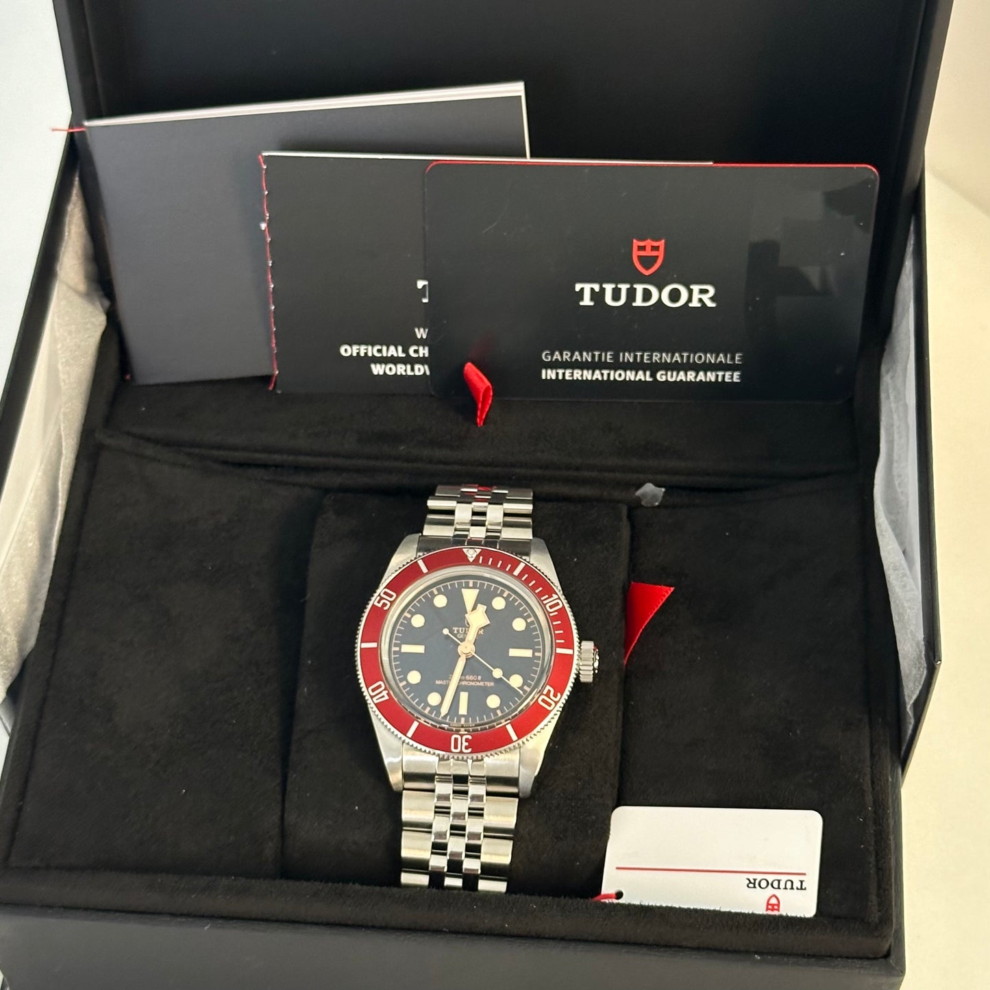 NEW Tudor Black Bay Red METAS Jubilee 7941A1A0RU