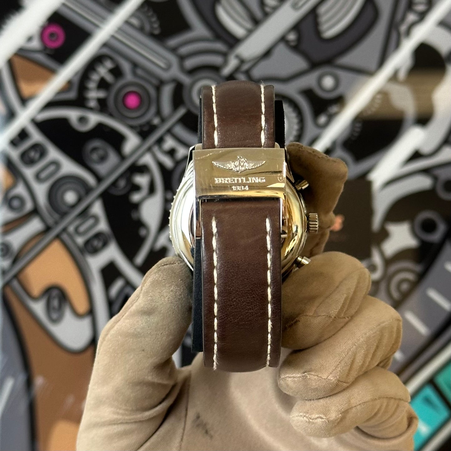 Breitling Montbrillant Moonphase 1461 ref. A19030