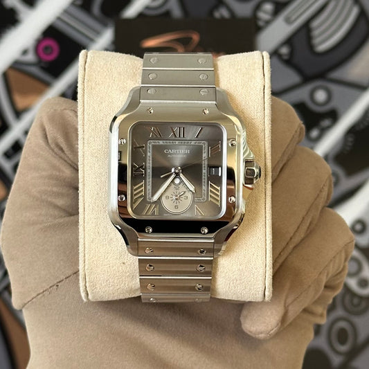 Cartier Large Santos Dual Time Automatic WSSA0076