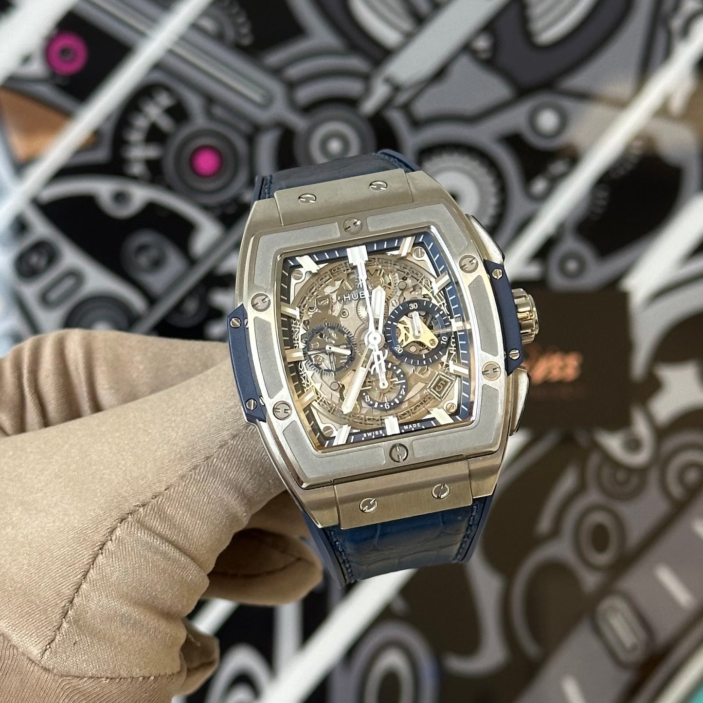 Hublot Spirit of Big Bang Blue 641.NX.7170.LR