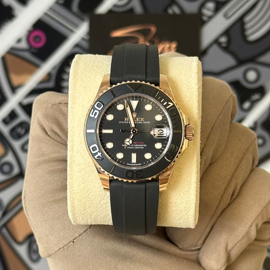 Rolex YachtMaster 37 Rose Gold 268655