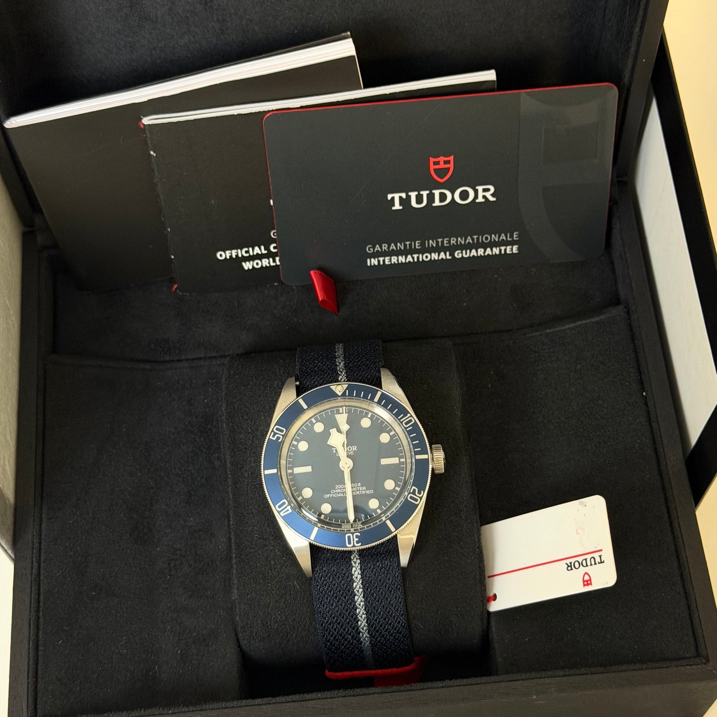 NEW Tudor BB58 Blue NATO model 79030B