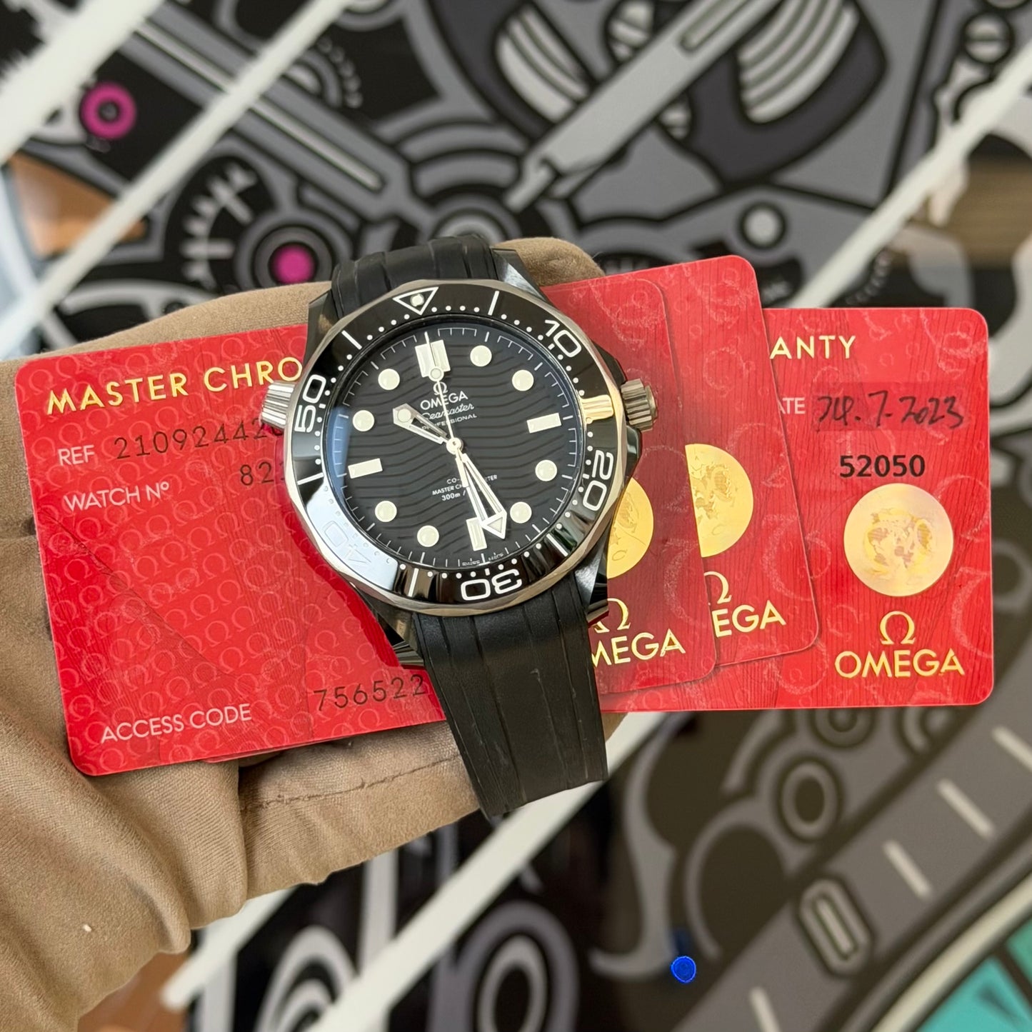 Omega Seamaster Black Ceramic 210.92.44.20.01.001