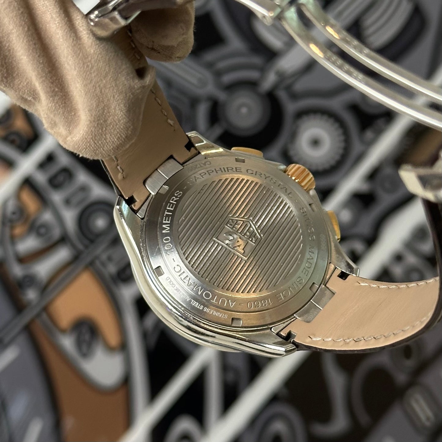 Tag Link Rose Gold Chronograph CAT2050