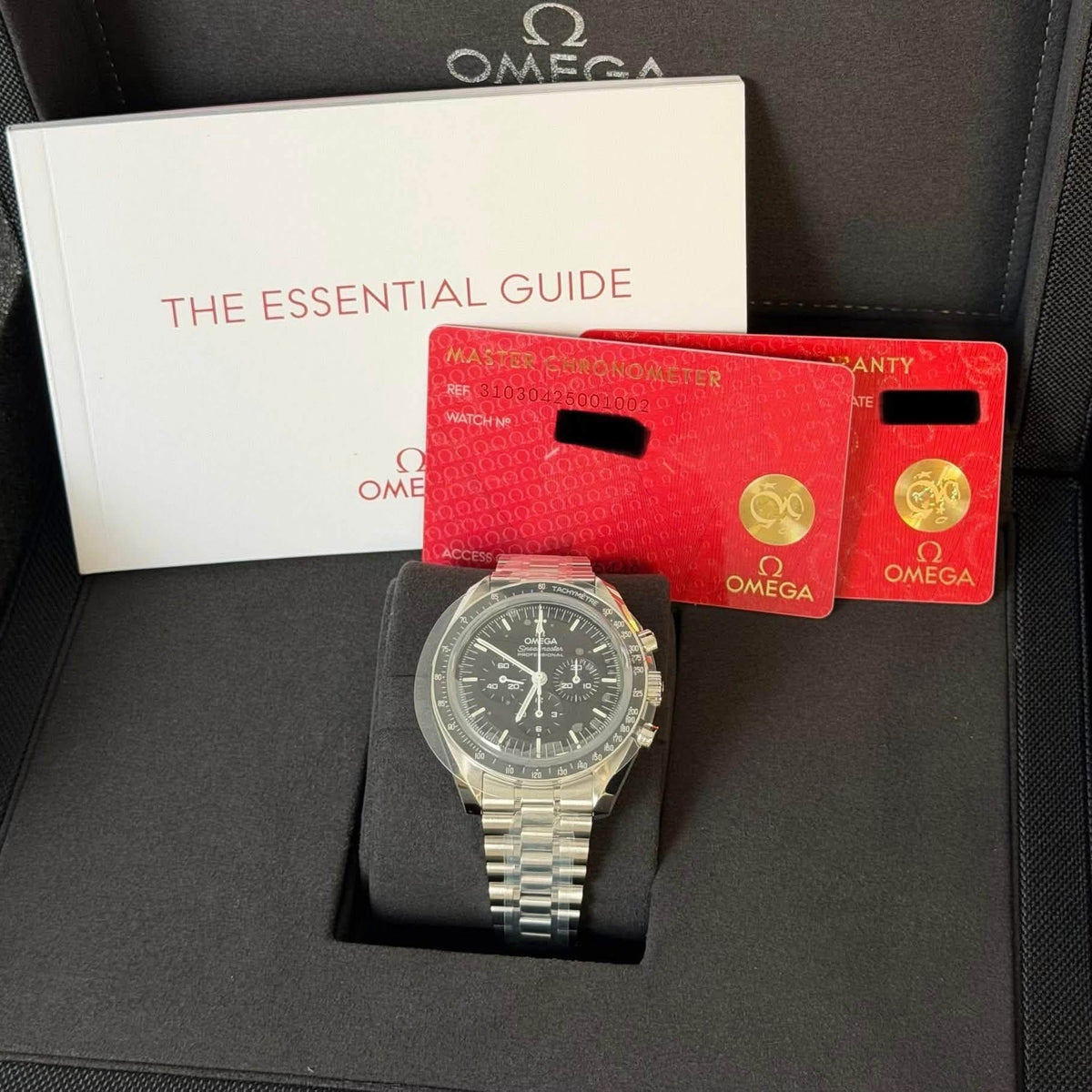 NEW Omega Sapphire Moonwatch 310.30.42.50.01.002