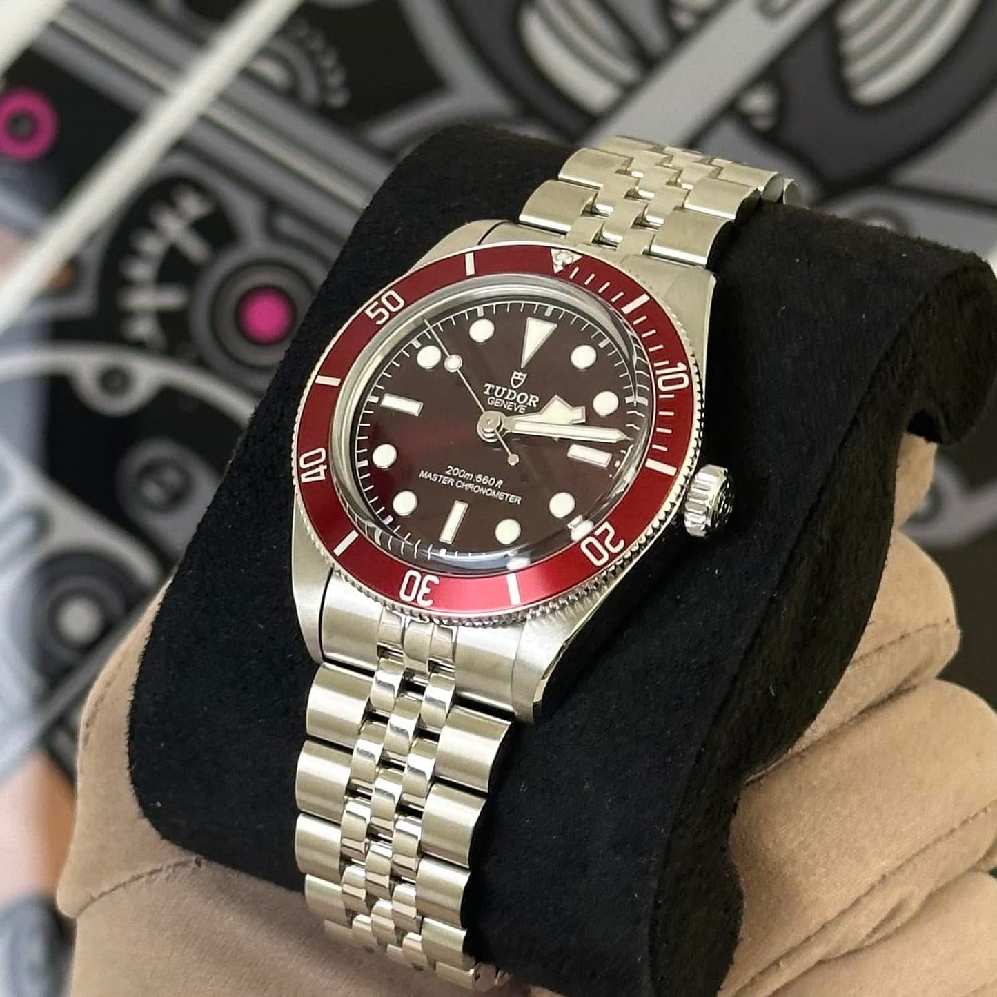 NEW Tudor Black Bay 58 Burgundy Jub 7939A1A0RU