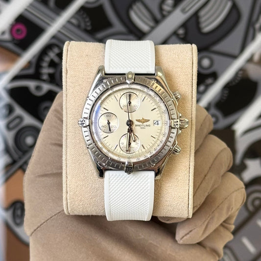 Breitling Chronomat White Dial A13050