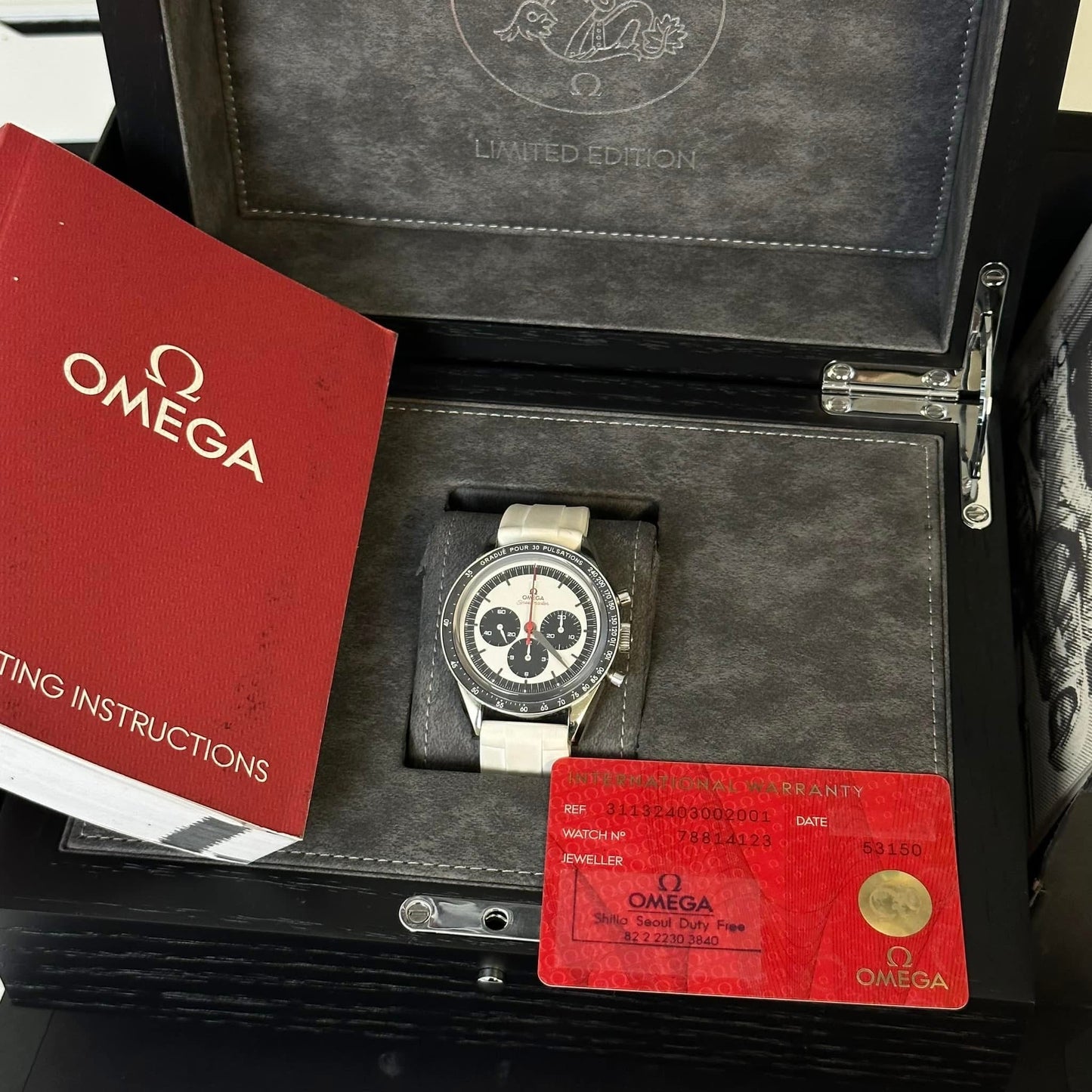 Omega Speedmaster CK2998 Limited edition 311.32.40.30.02.001