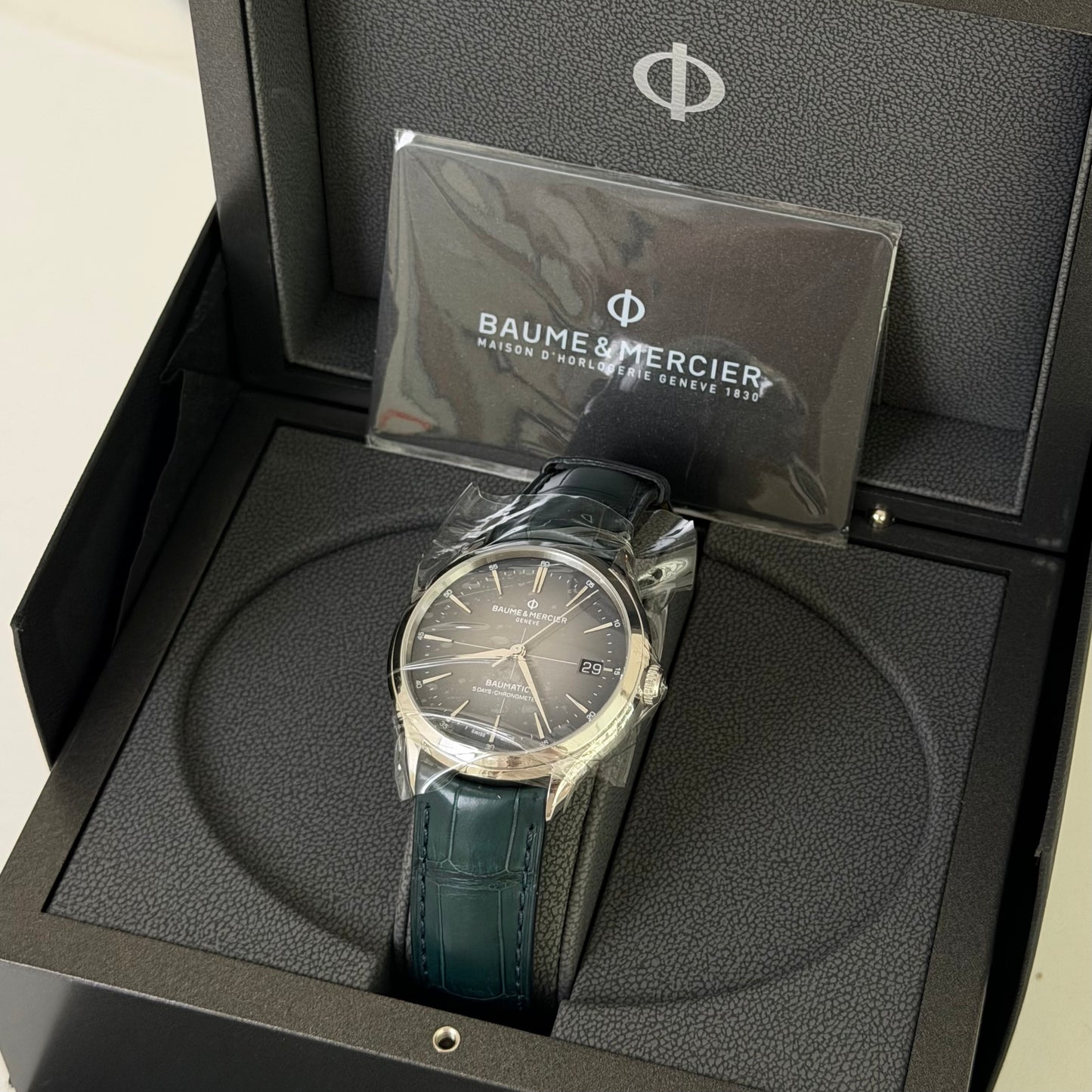 NEW Baume & Mercier Clifton M0A10550