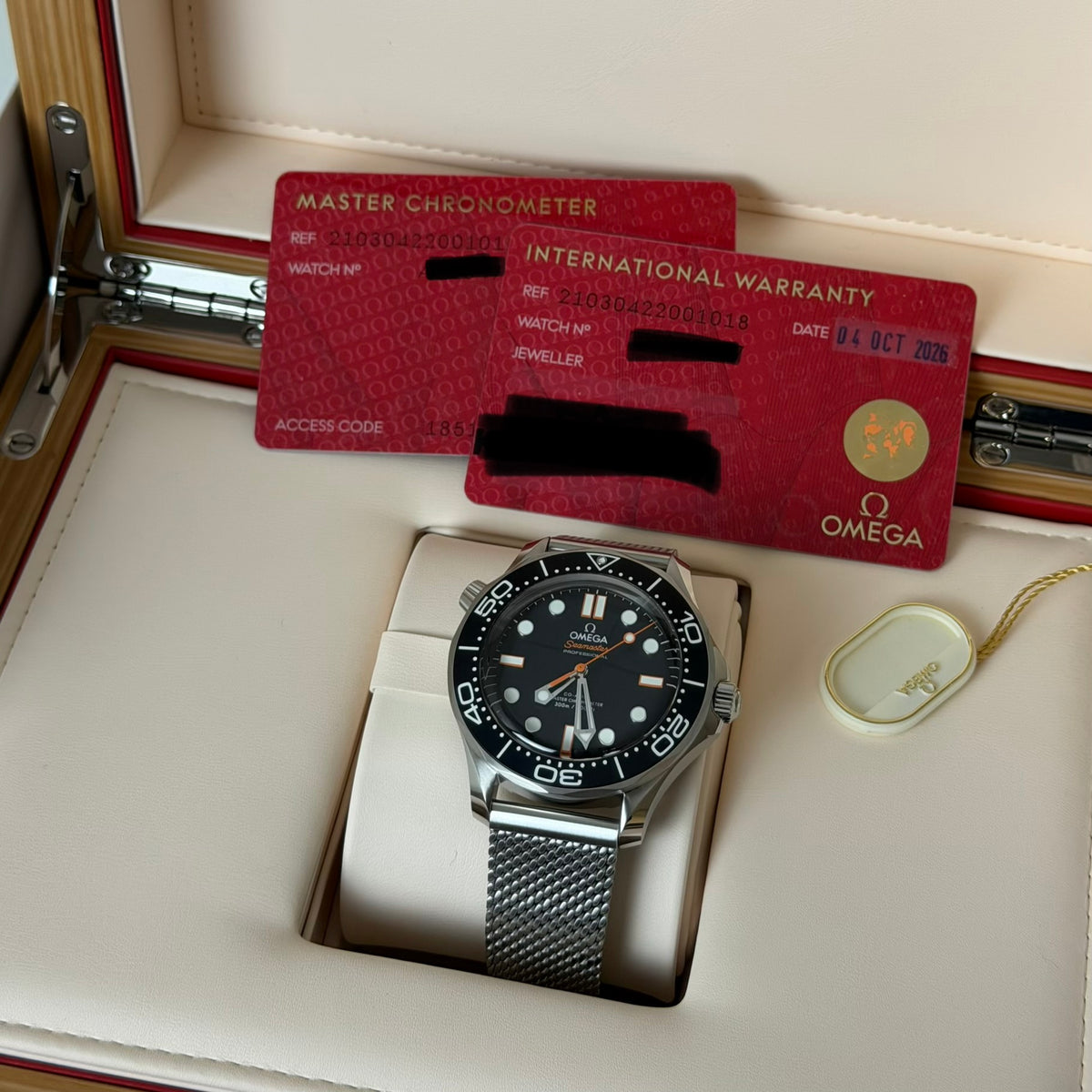 NEW Omega Seamaster Diver 210.30.42.20.01.018