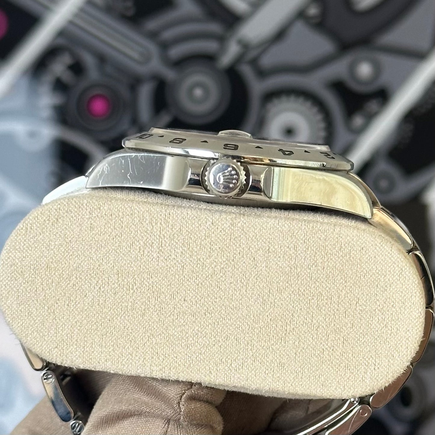 Rolex Explorer Black Dial 216570