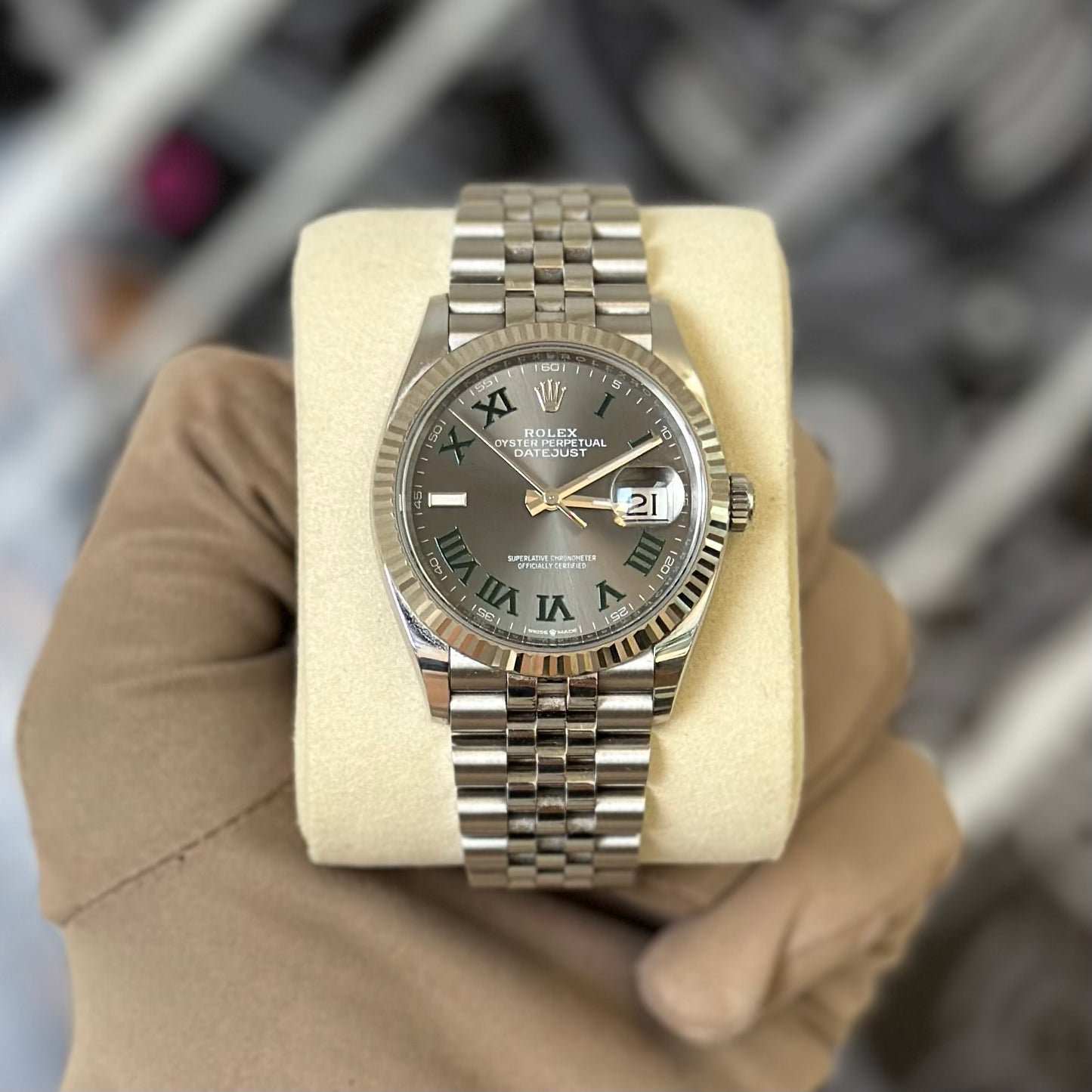 Rolex Datejust 36 Wimbledon Jubilee 126234