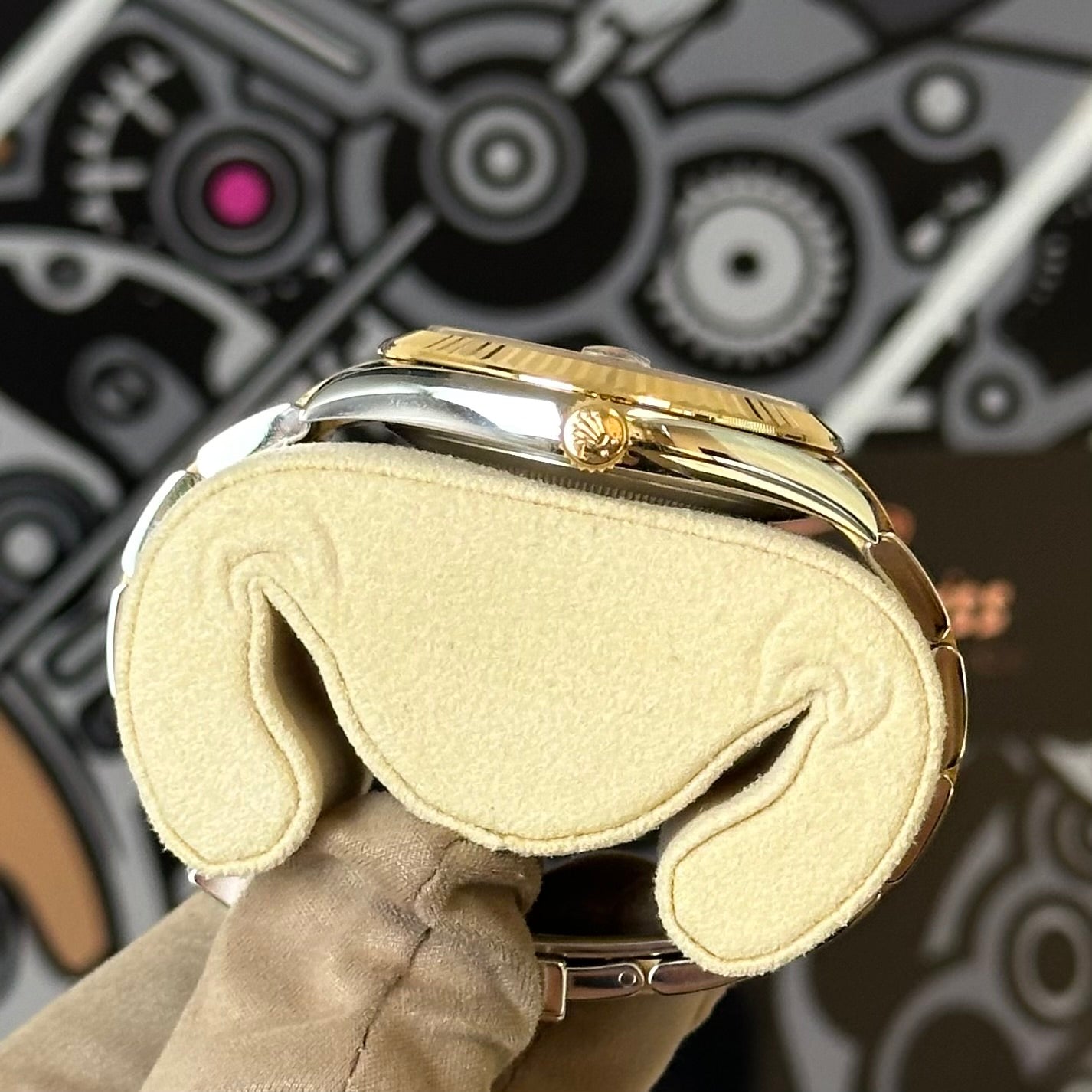 Rolex DJ41 Two Tone Fluted Wimbledon 126333