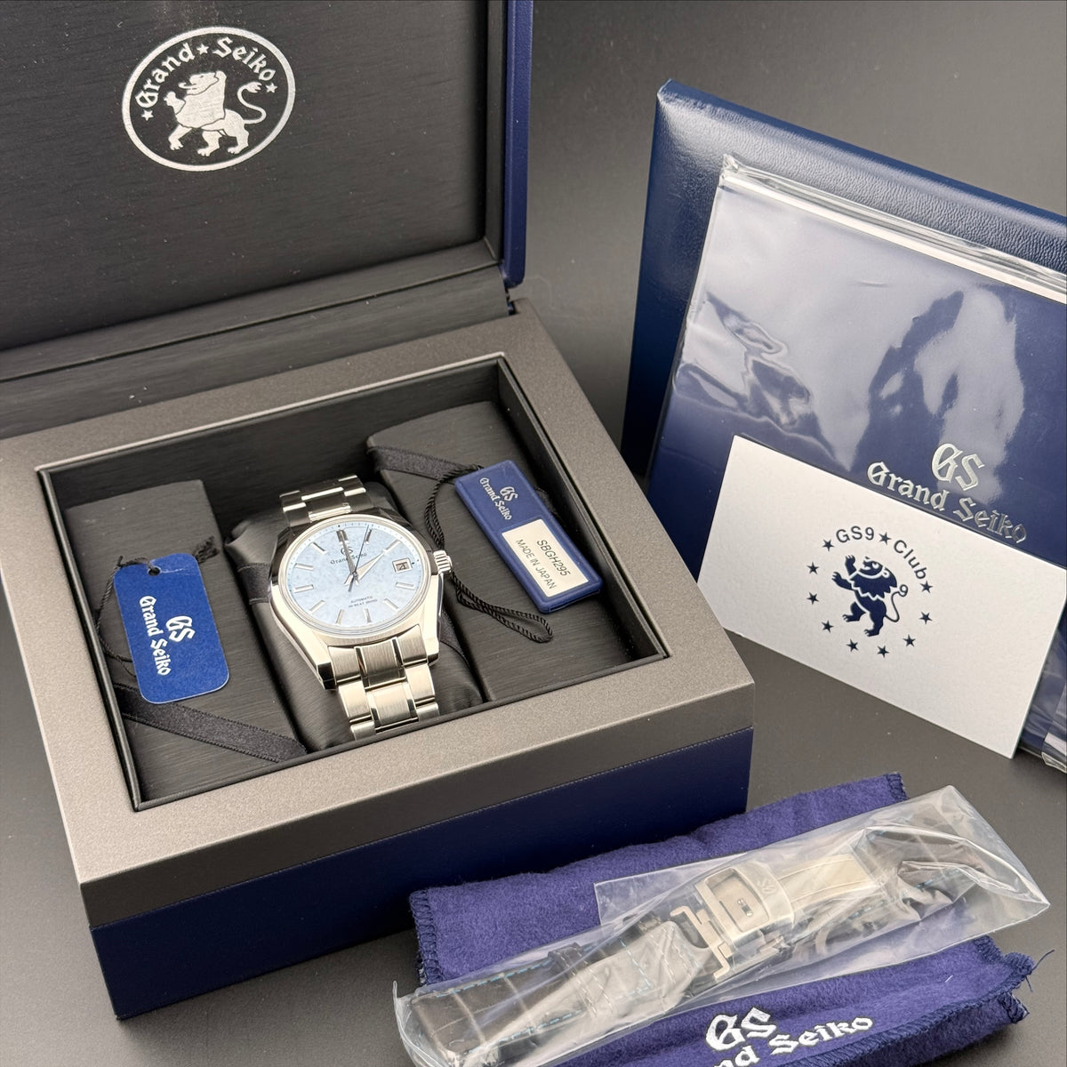 NEW Grand Seiko Hi-Beat 36000 Soko Frost SBGH295