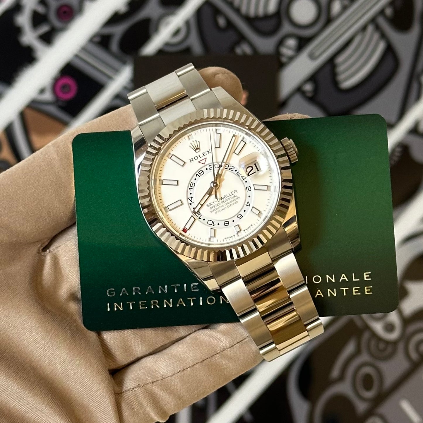 Rolex SkyDweller White Dial Oyster 336934
