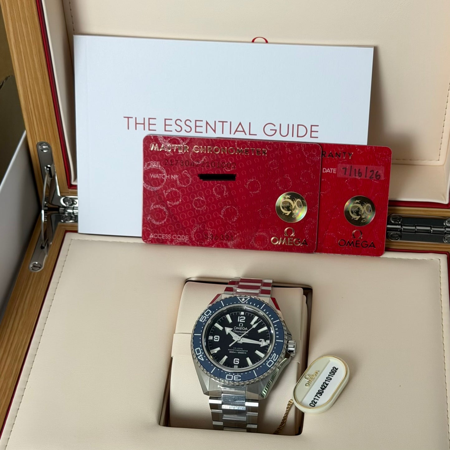 NEW Omega Planet Ocean 217.30.42.21.01.002