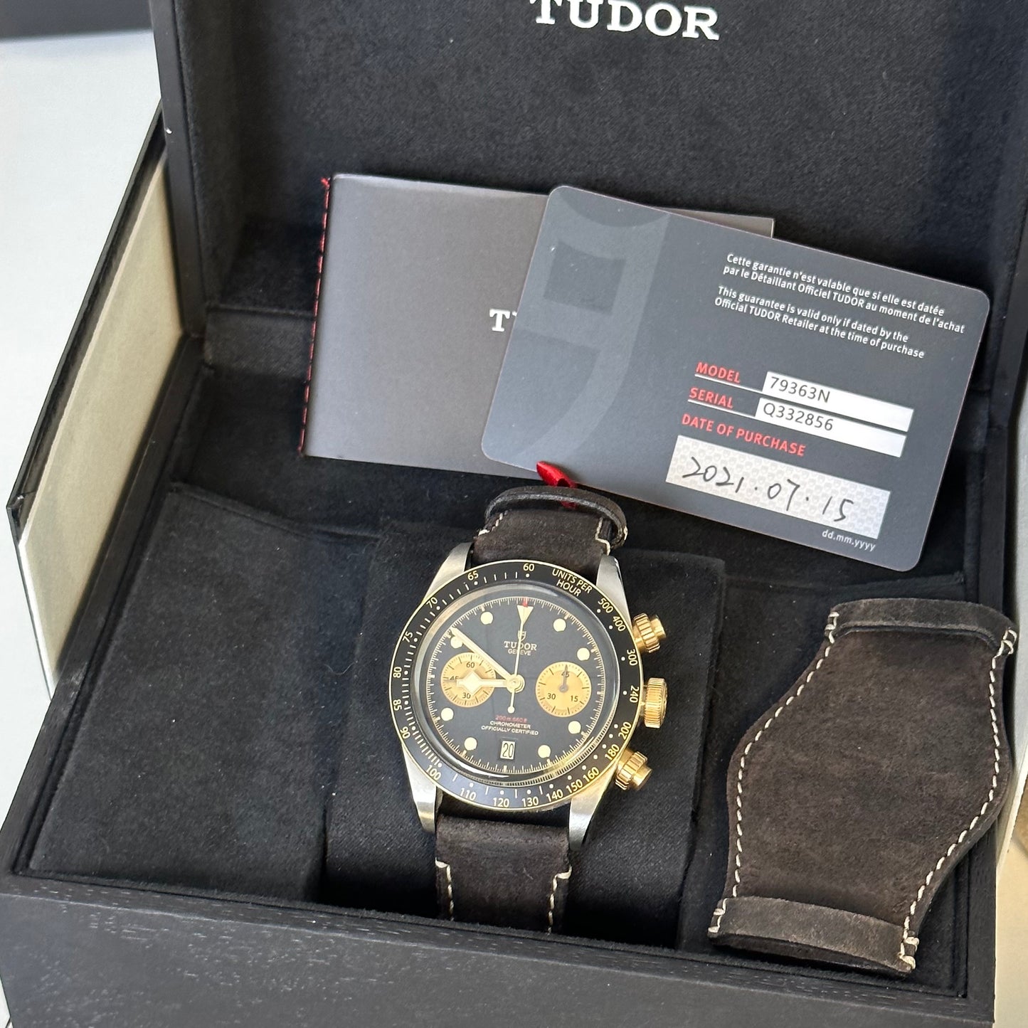 Tudor Black Bay S&G Chrono 79363N
