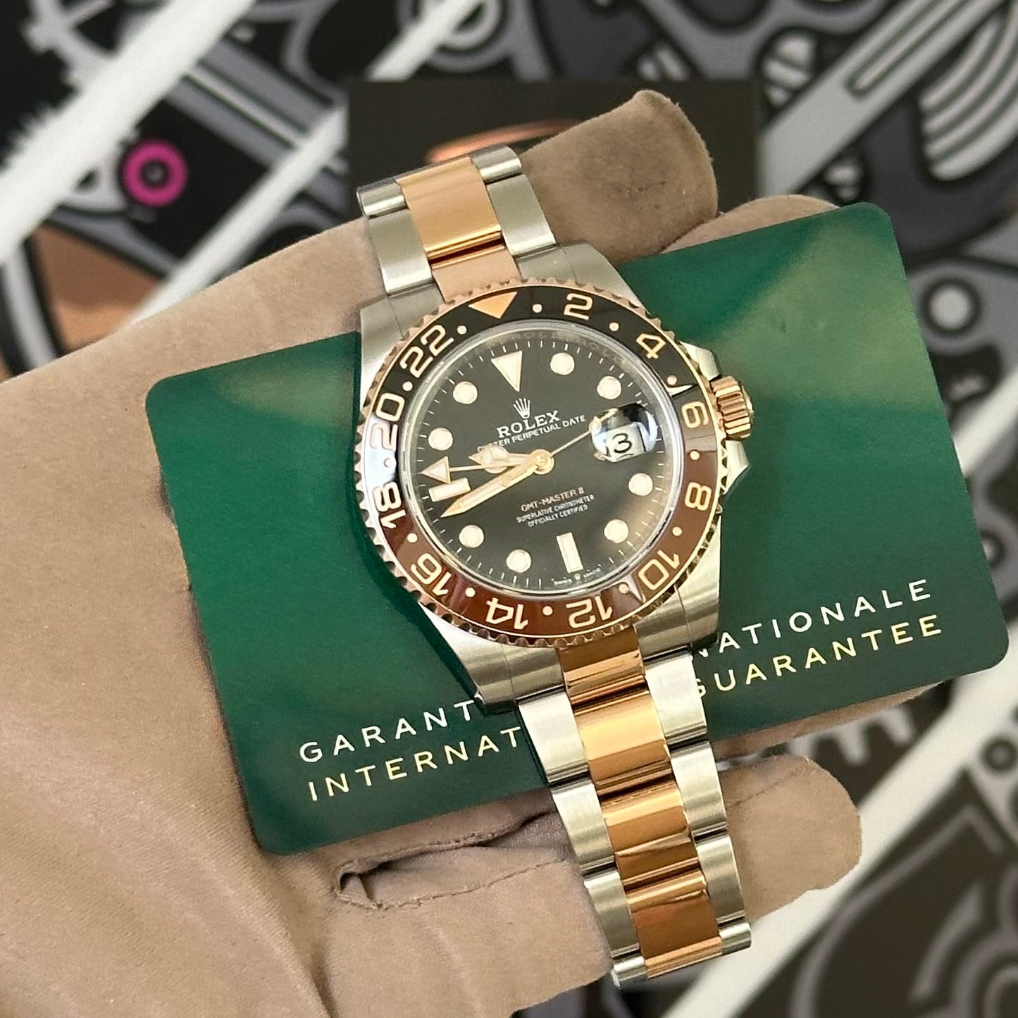 Rolex GMT Two Tone Rootbeer 126711CHNR