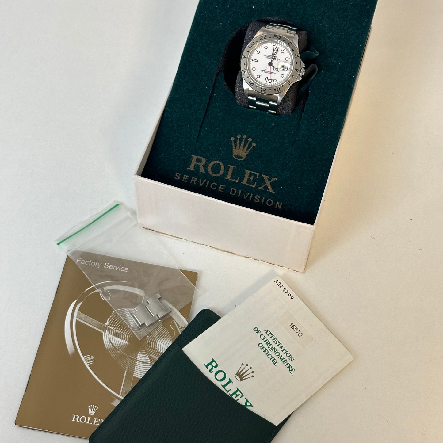 Rolex Explorer Polar 16570