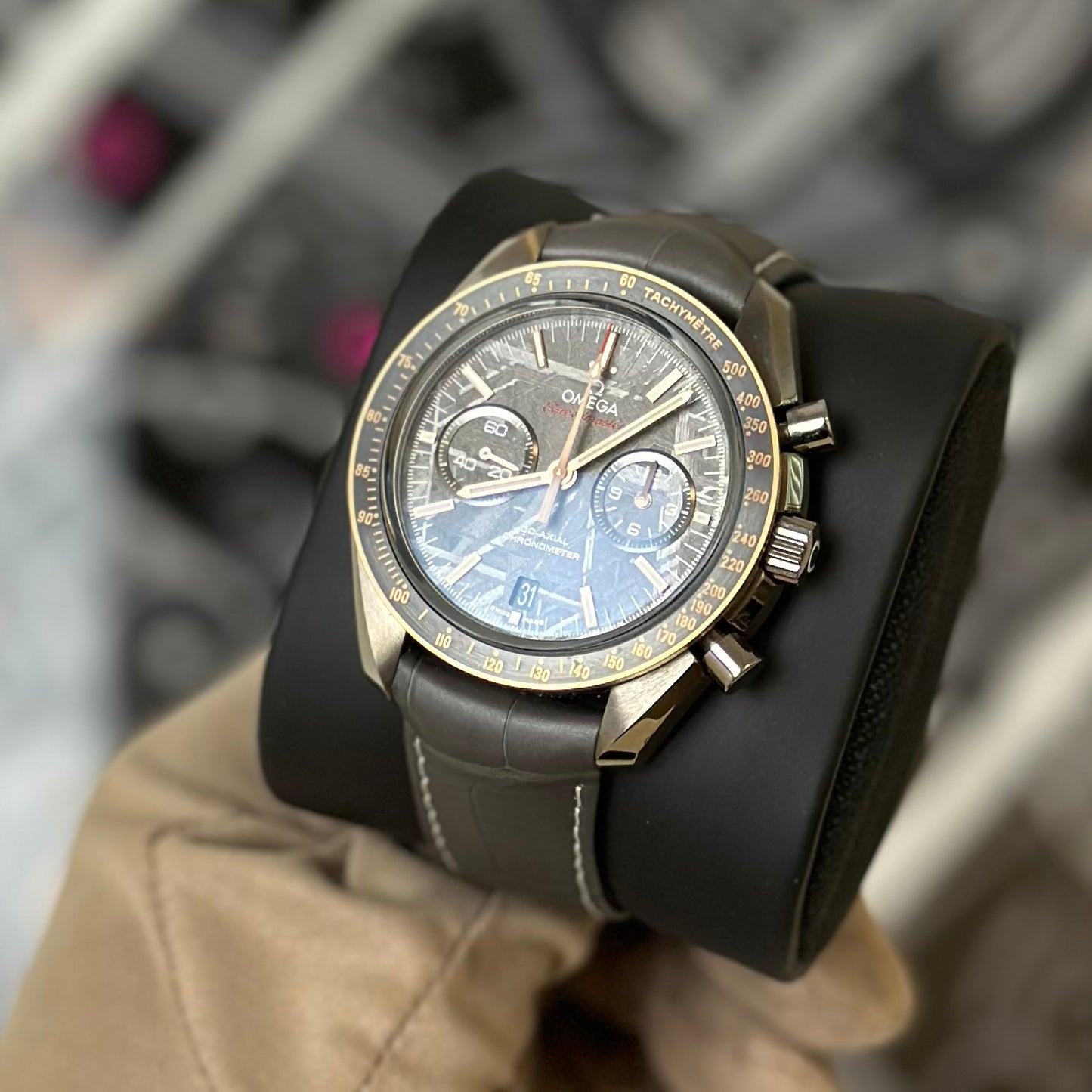 Omega Speedmaster Dark Side of the Moon Meteorite 311.63.44.51.99.001