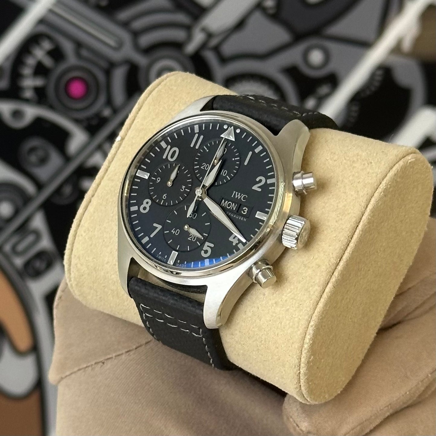 IWC Pilots Watch Chronograph 41 C.03 Collective Horology IW388105