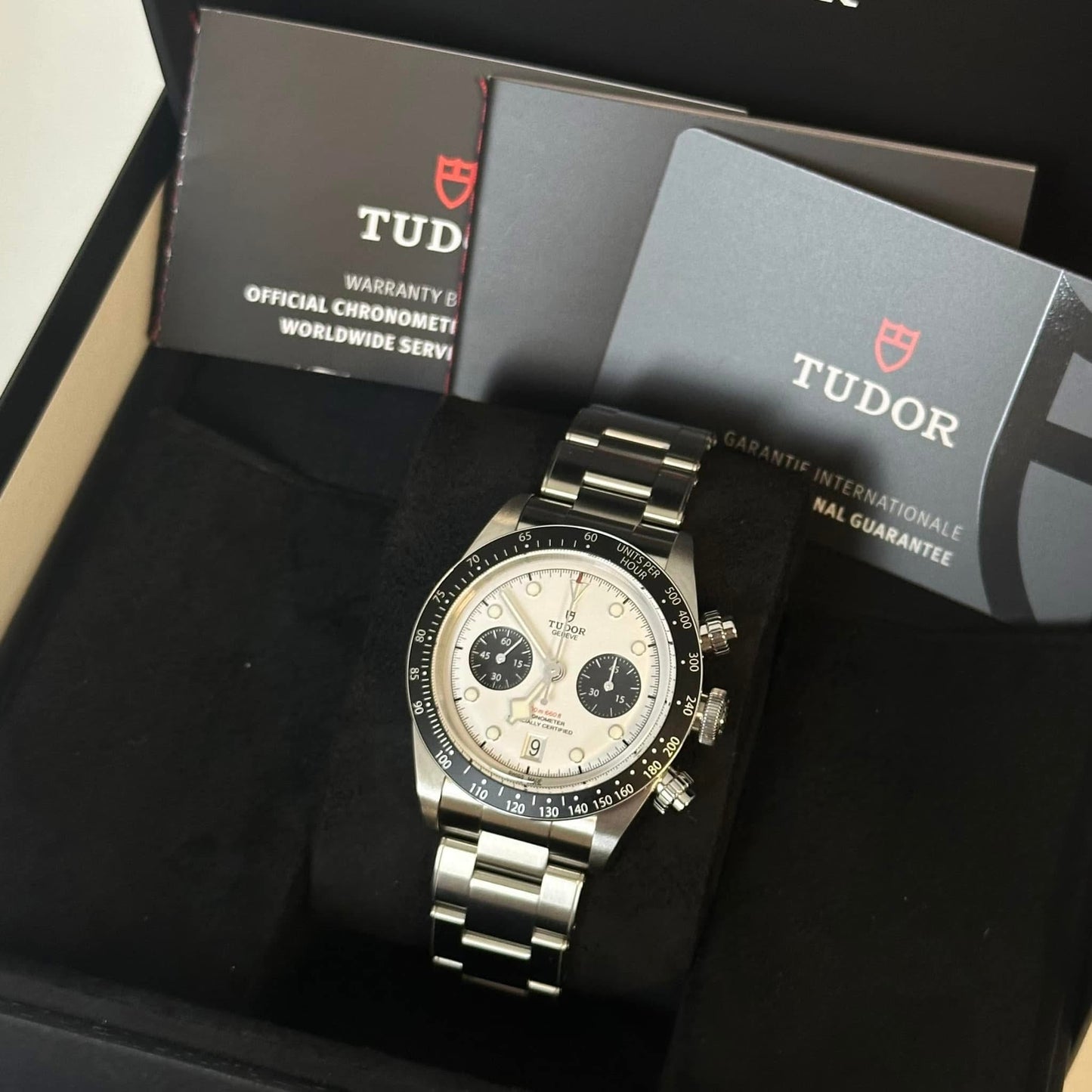 NEW Tudor Chronograph Panda 79360N