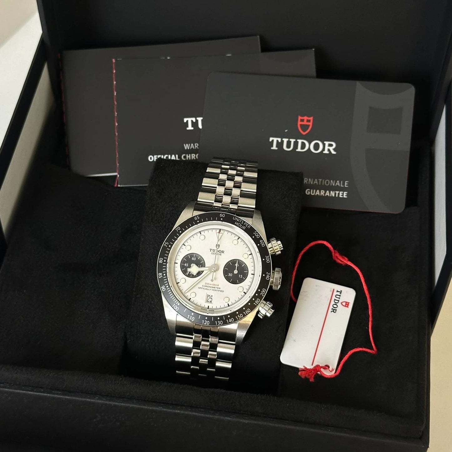 NEW Tudor Black Bay Chrono Panda Jubilee 79360N