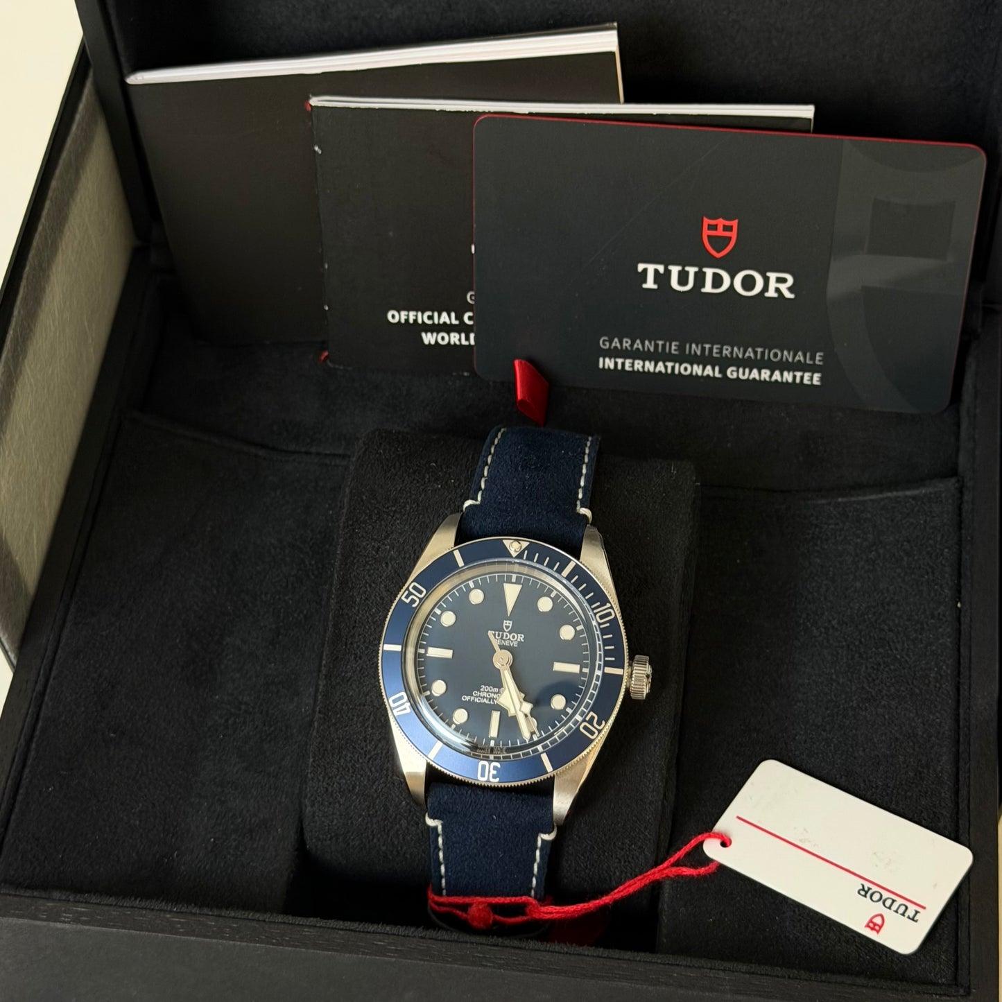 NEW Tudor BB58 Blue Strap model 79030B