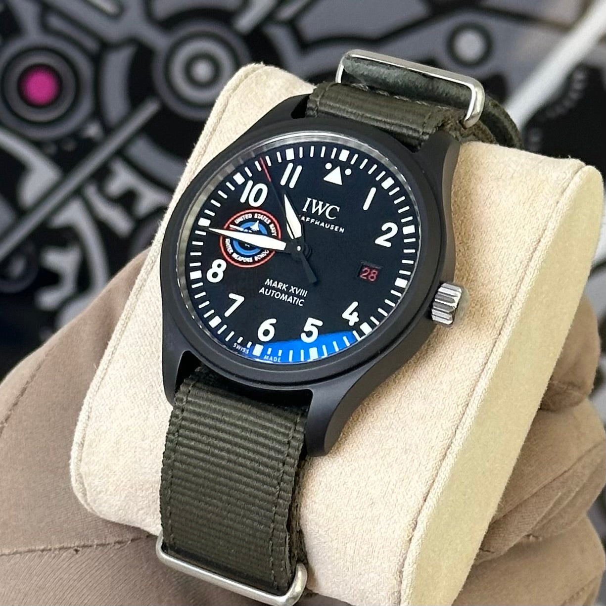 IWC Mark XVIII Pilot Watch Top Gun SFTI IW324711