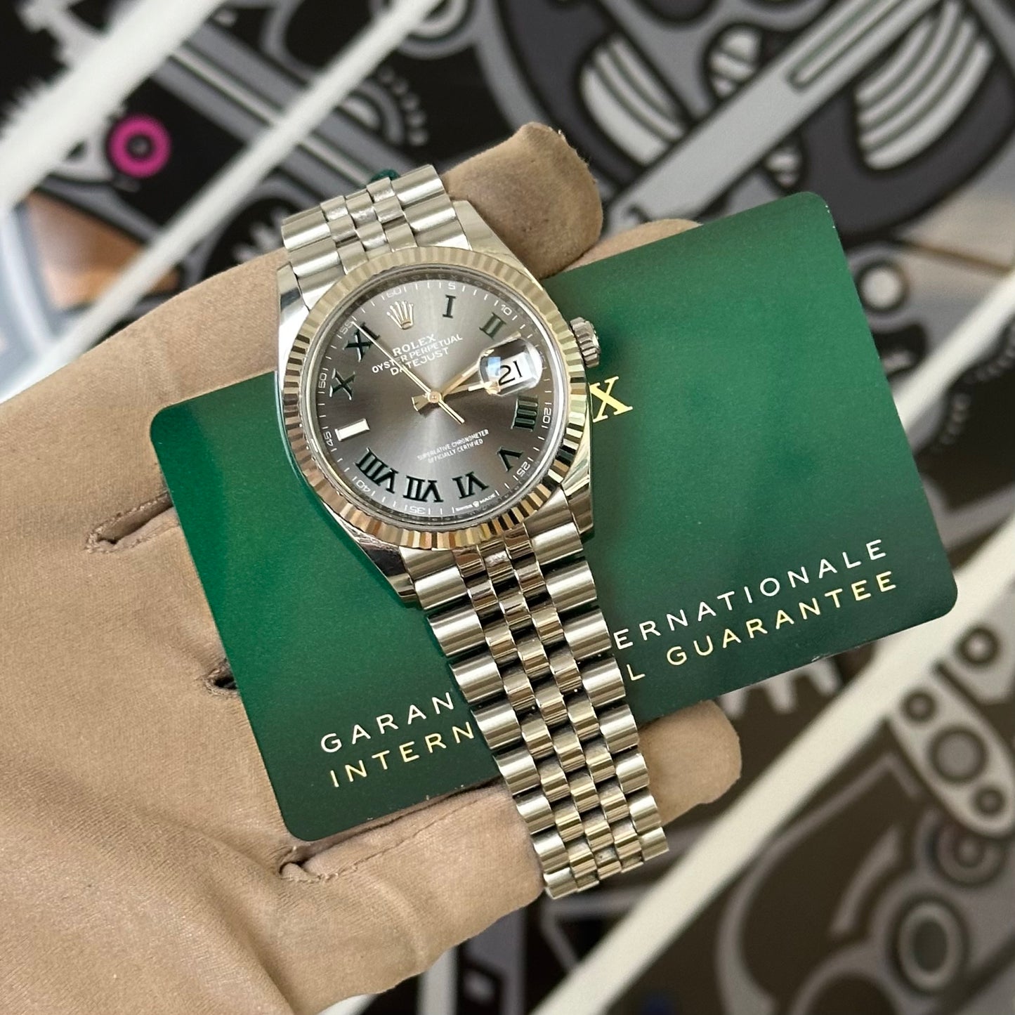 Rolex Datejust 36 Wimbledon Jubilee 126234
