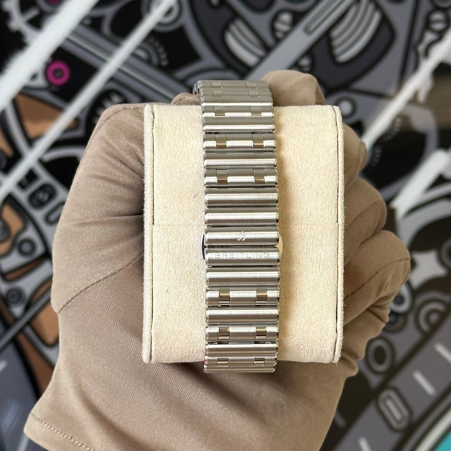 NEW Breitling B01 SF 49er NFL Edition AB0134